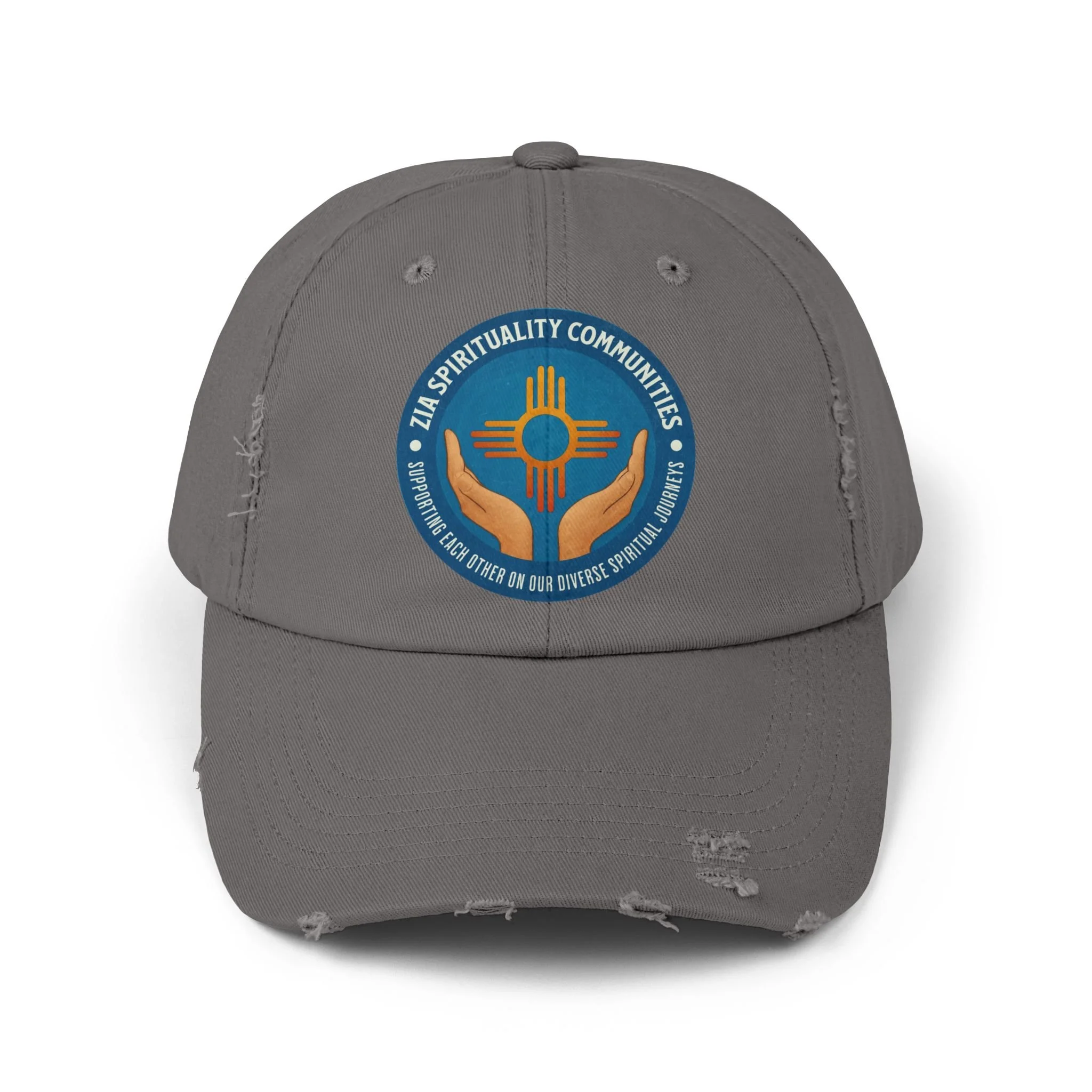 Zia Spirituality Communities - Distressed Cap (8 Colors)