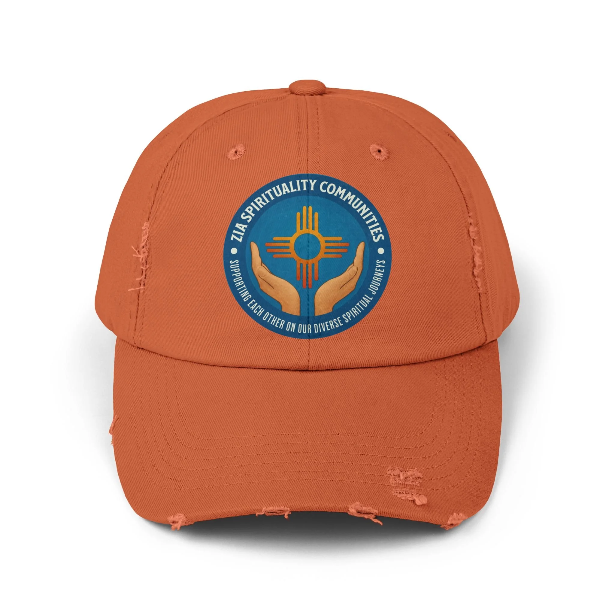 Zia Spirituality Communities - Distressed Cap (8 Colors)