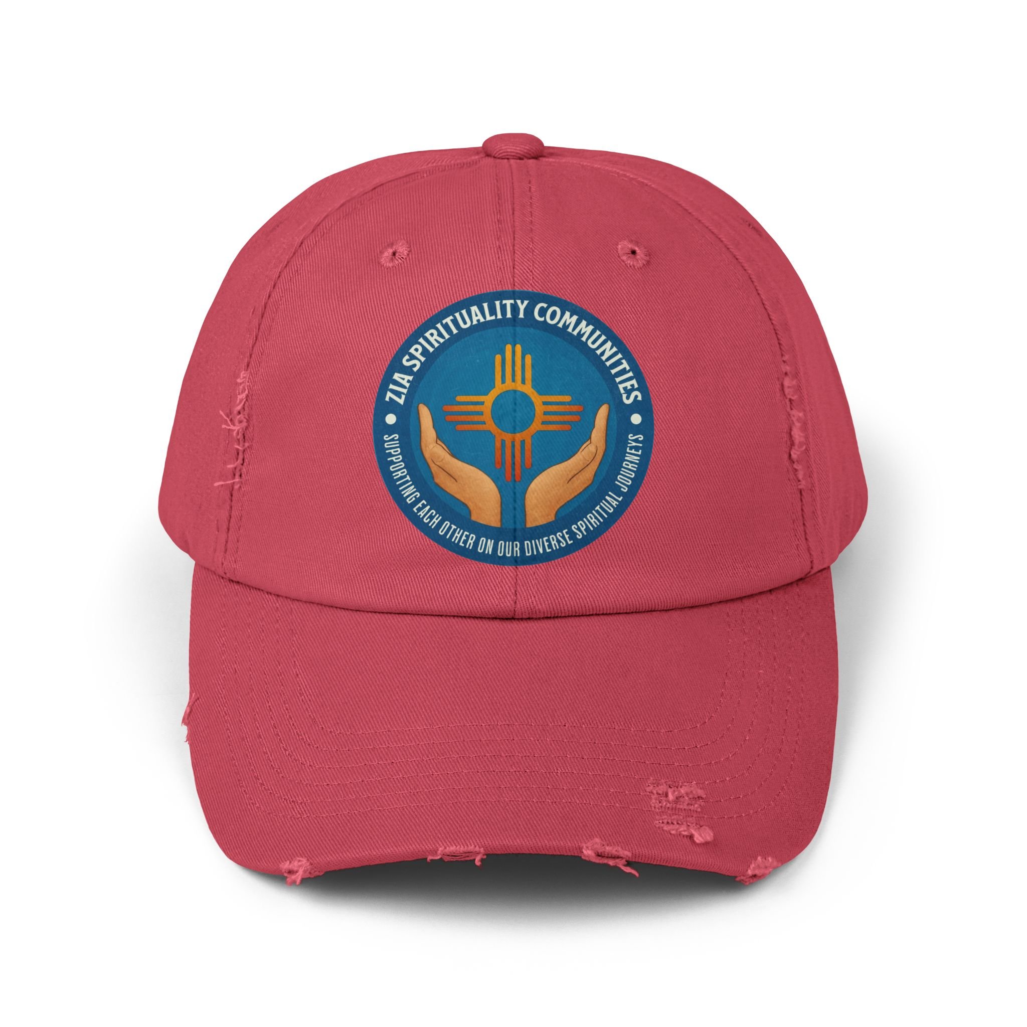 Zia Spirituality Communities - Distressed Cap (8 Colors)