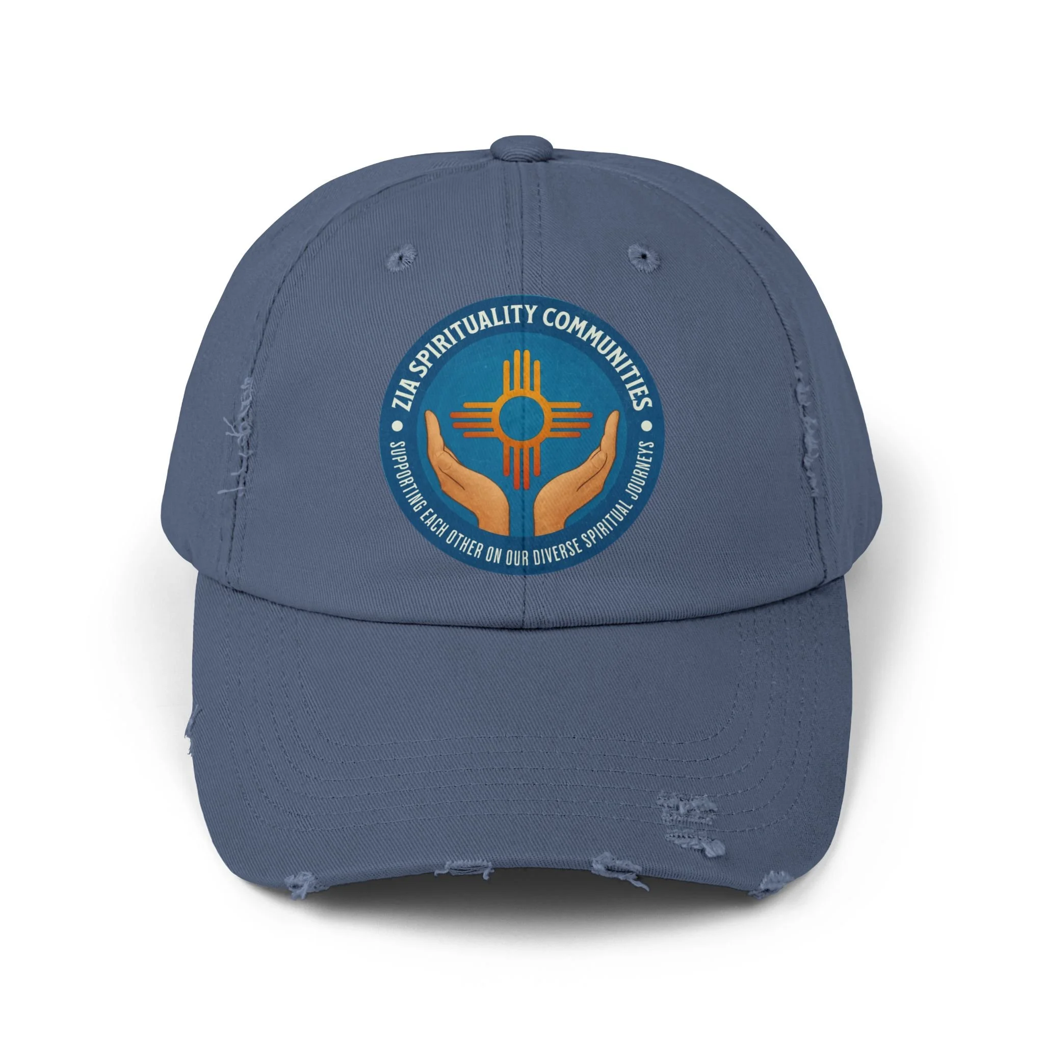 Zia Spirituality Communities - Distressed Cap (8 Colors)