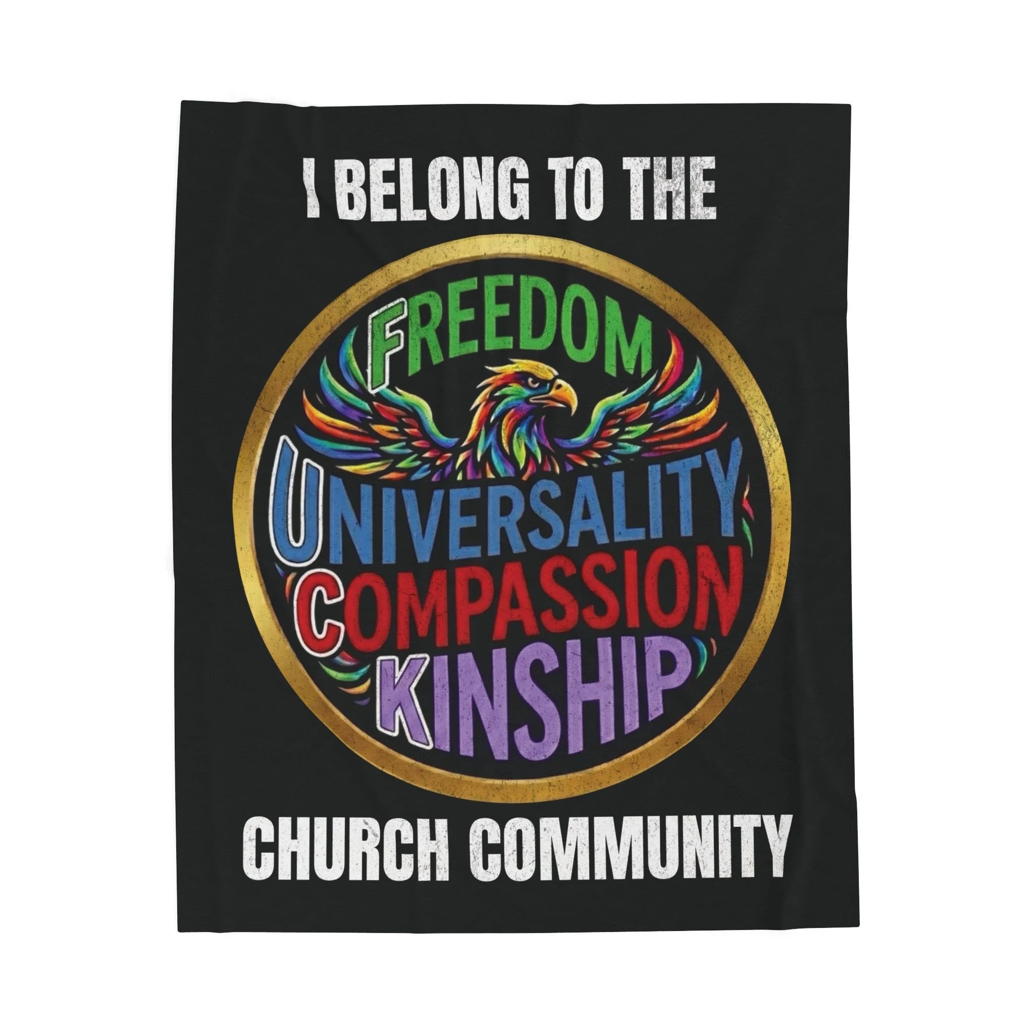 I Belong to the F.U.C.K. Church Community - 50x60 Blanket