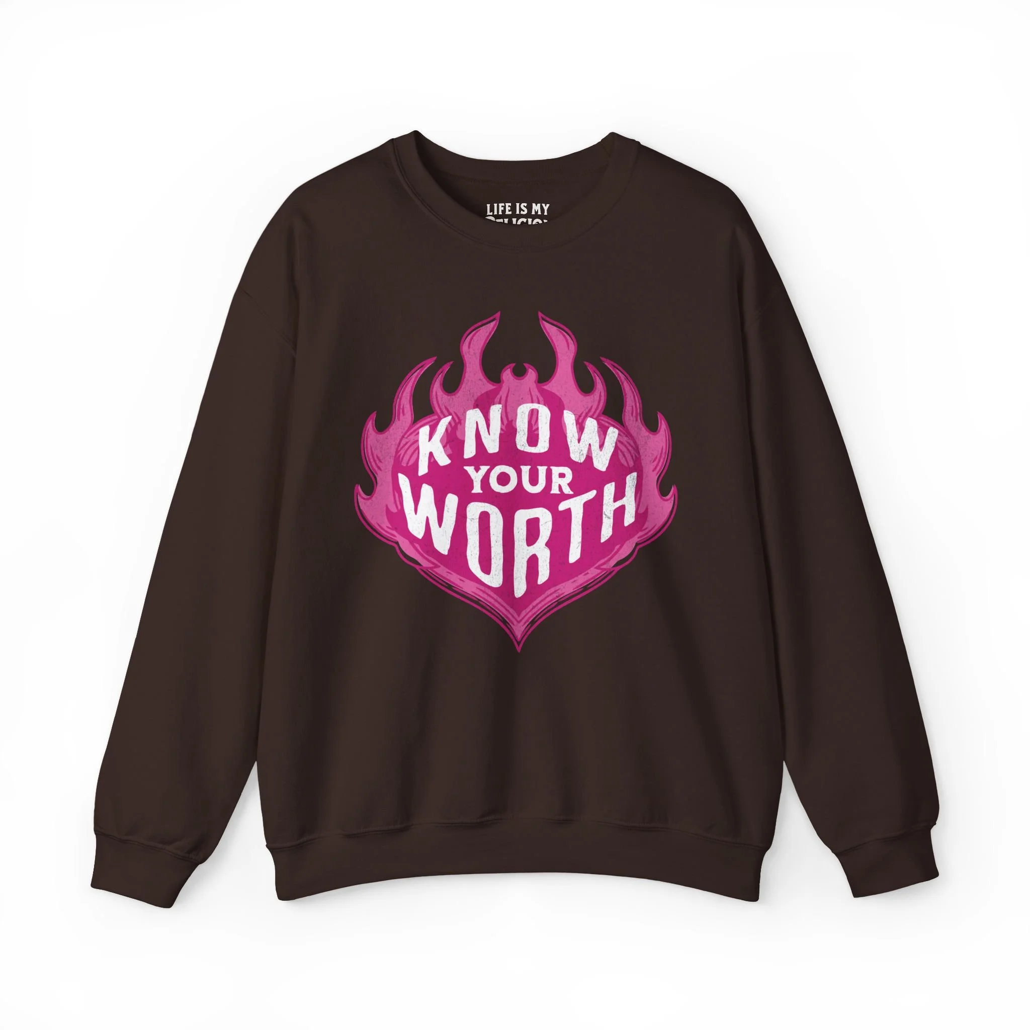 Know Your Worth - Crewneck Sweatshirt