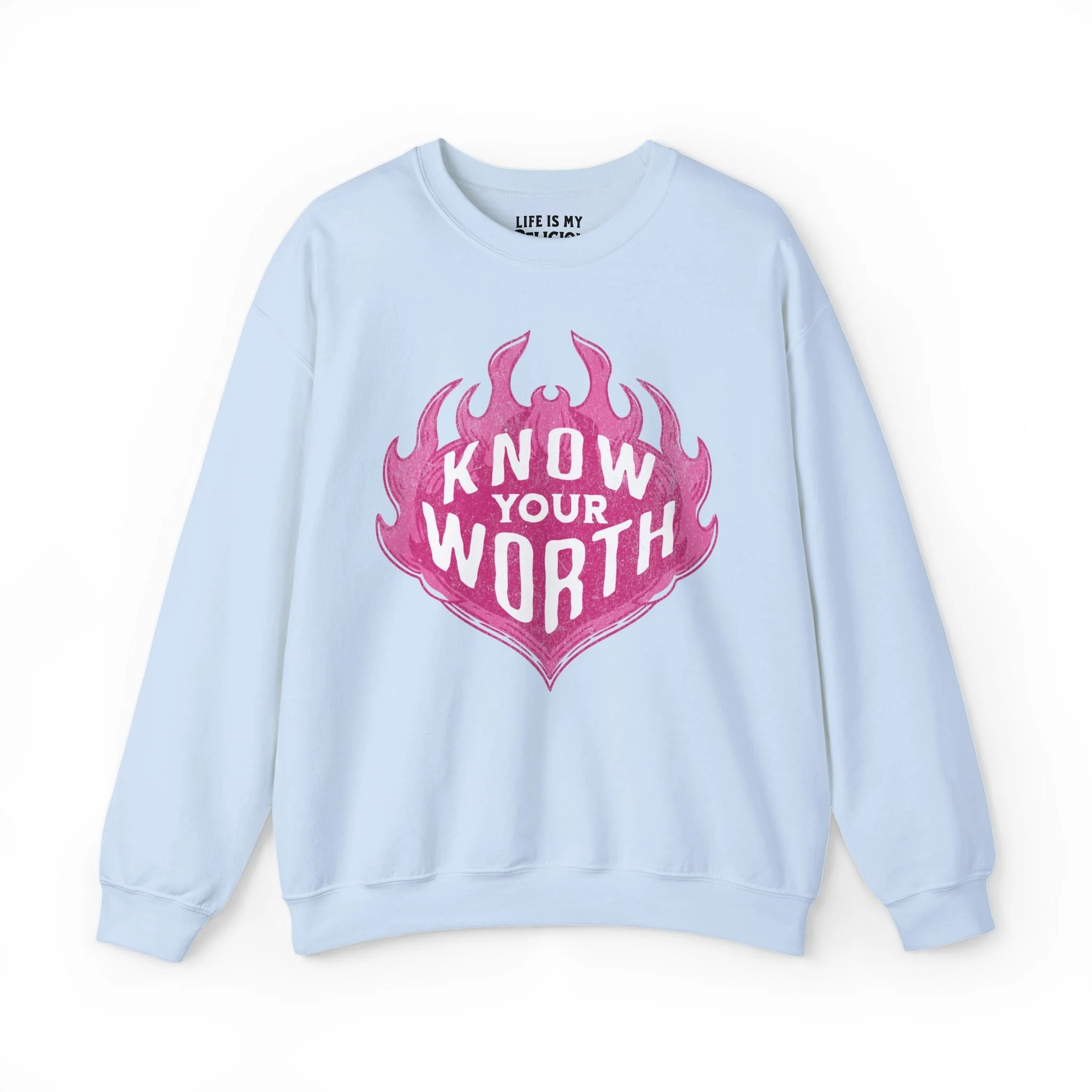 Know Your Worth - Crewneck Sweatshirt