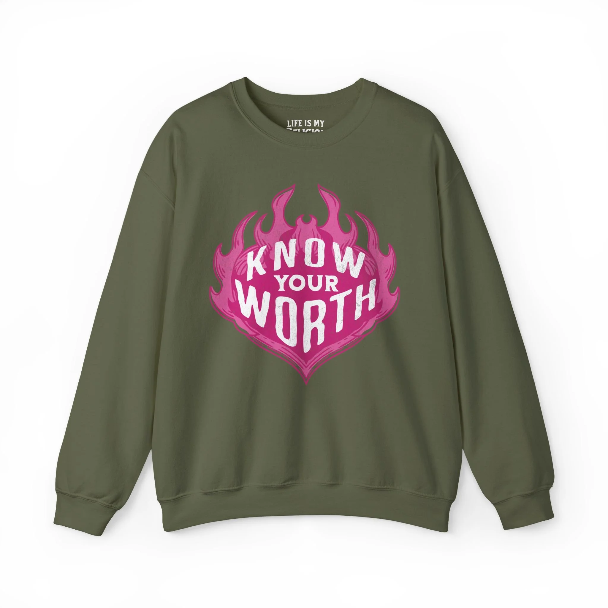 Know Your Worth - Crewneck Sweatshirt