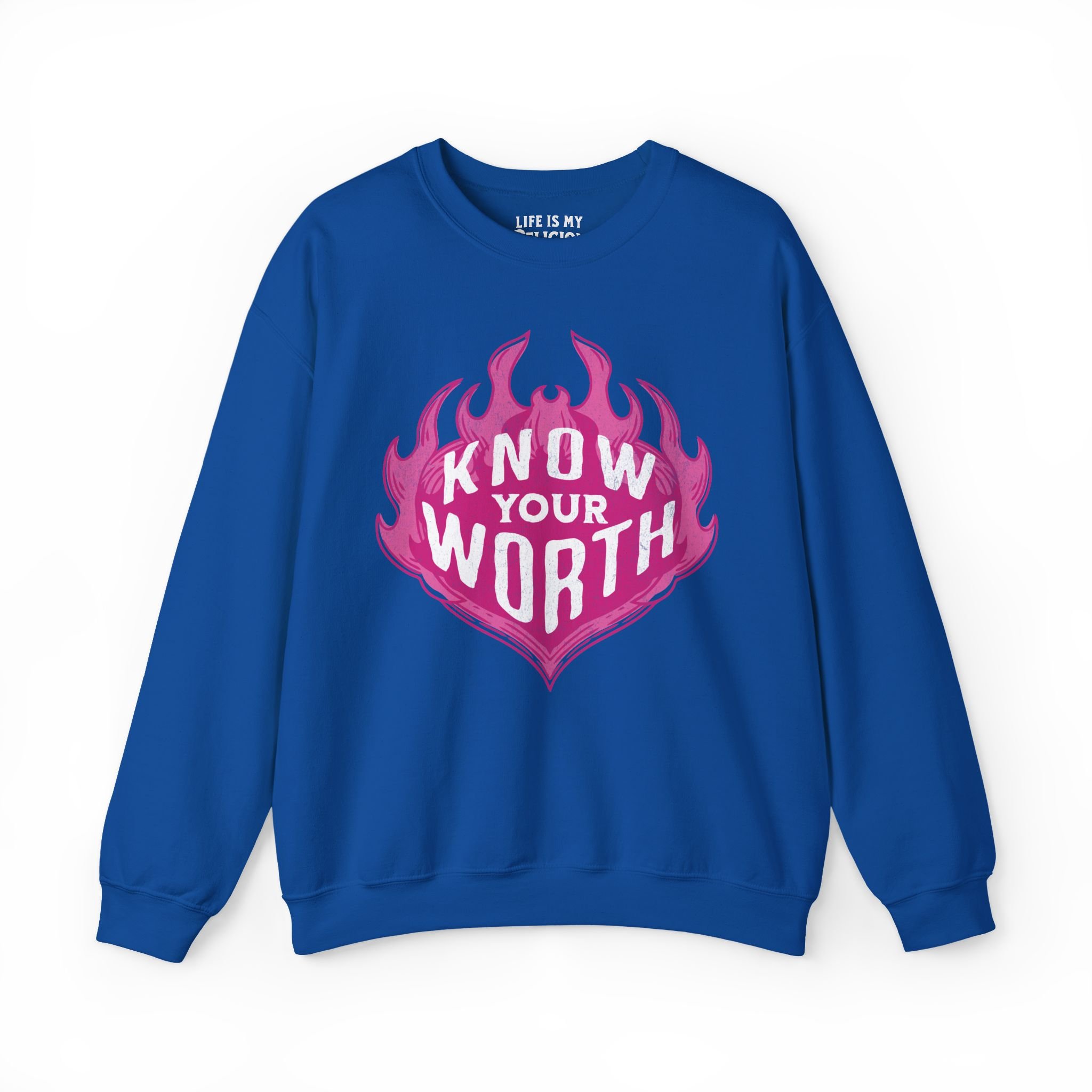 Know Your Worth - Crewneck Sweatshirt