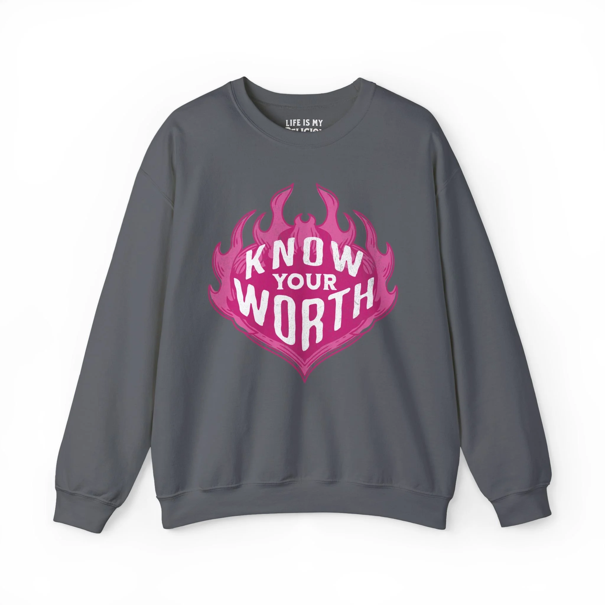 Know Your Worth - Crewneck Sweatshirt