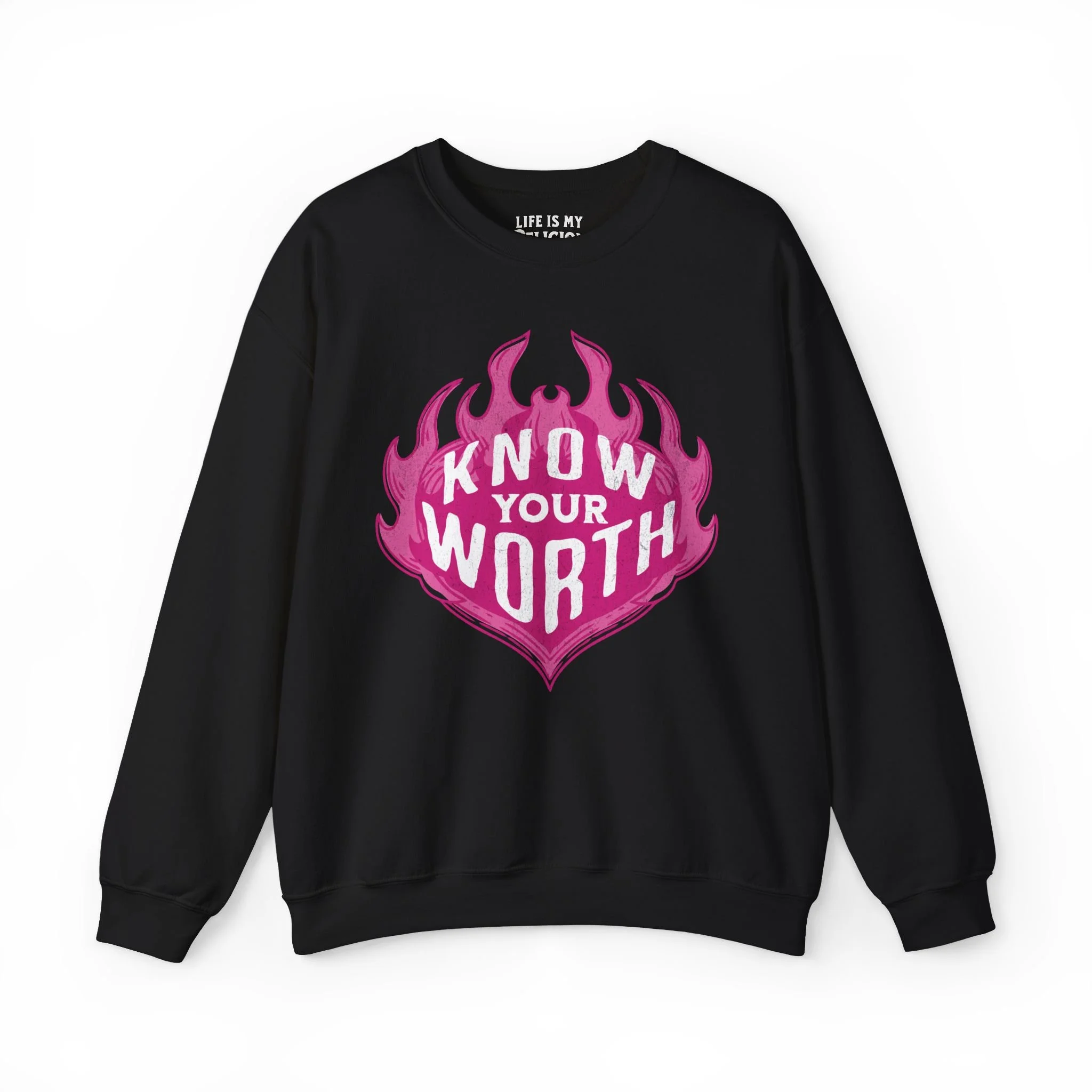 Know Your Worth - Crewneck Sweatshirt
