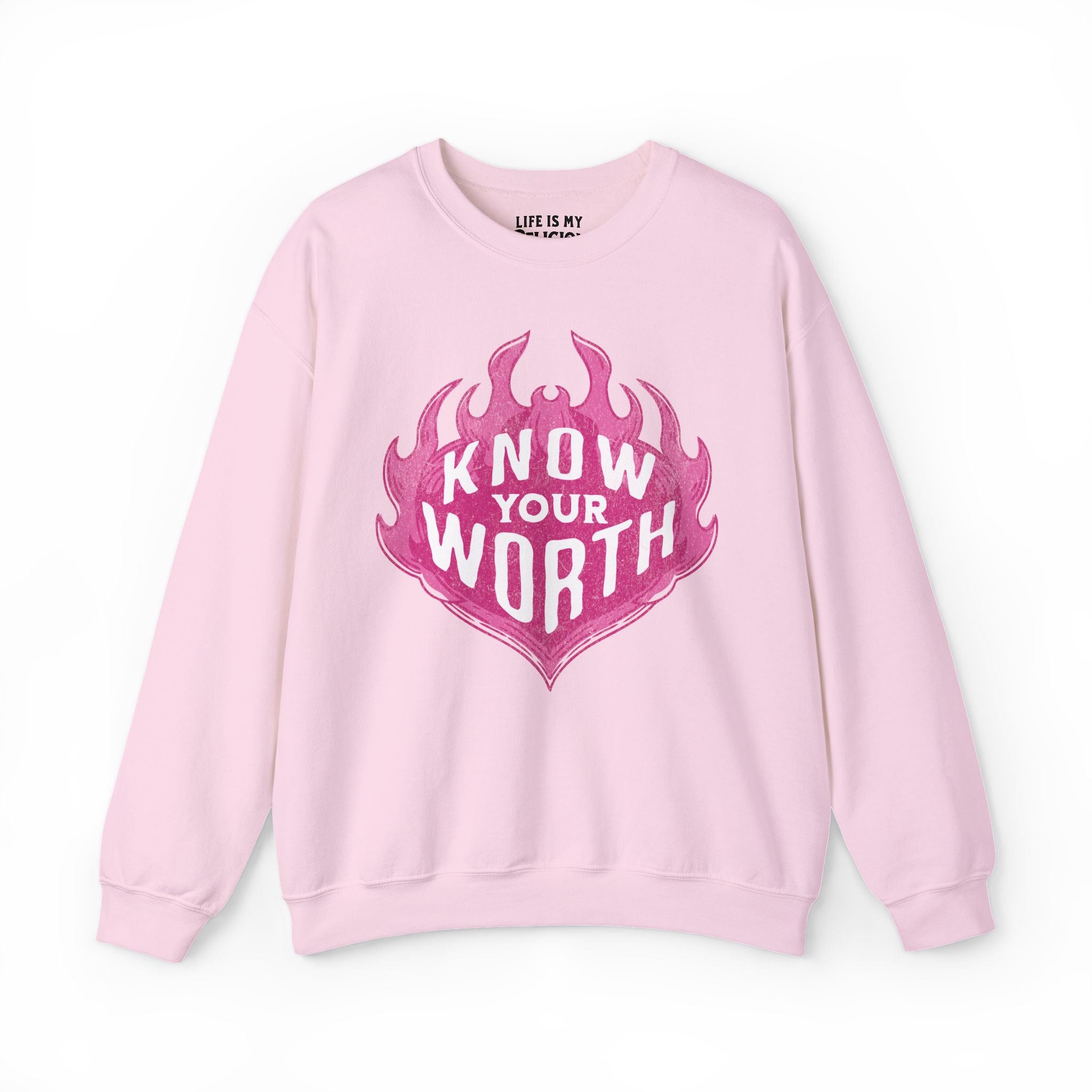 Know Your Worth - Crewneck Sweatshirt