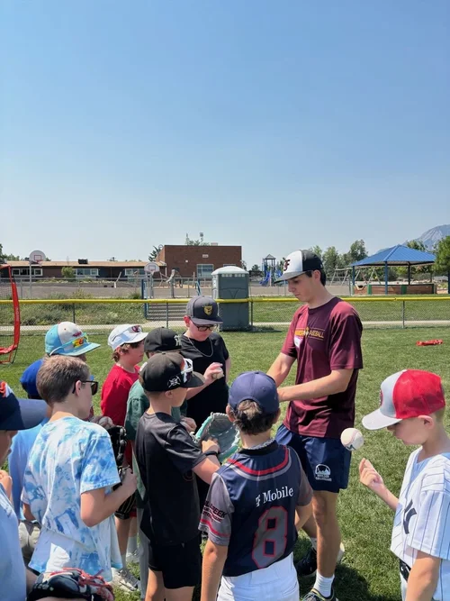 Infield and hitting clinic