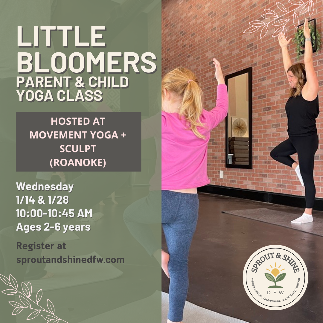 Little Bloomers Yoga Class 1/14 @ Movement Yoga + Sculpt