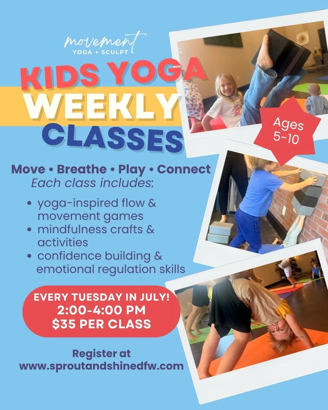 Movement Kids Yoga Class
