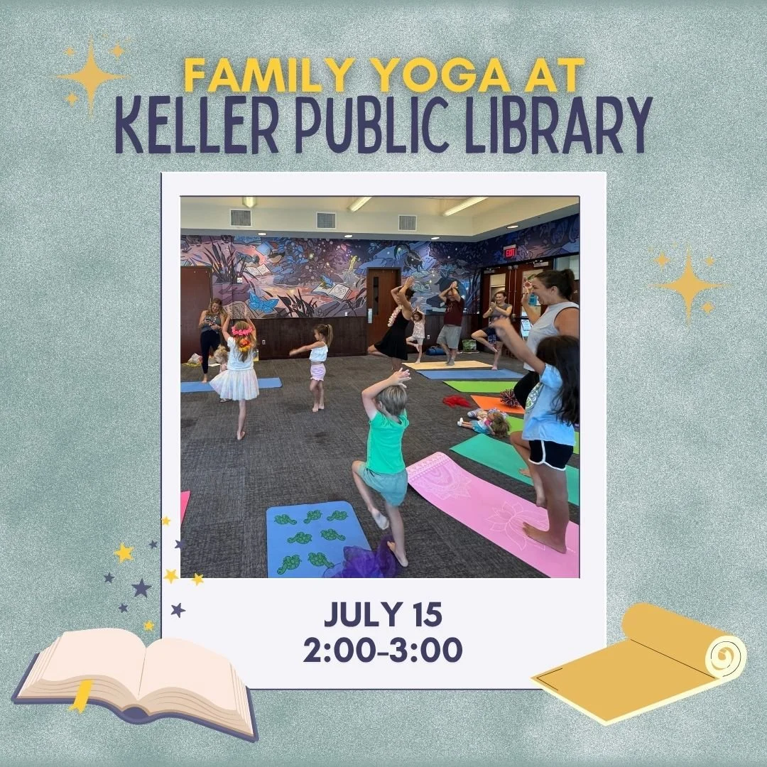Family Yoga @ Keller Library