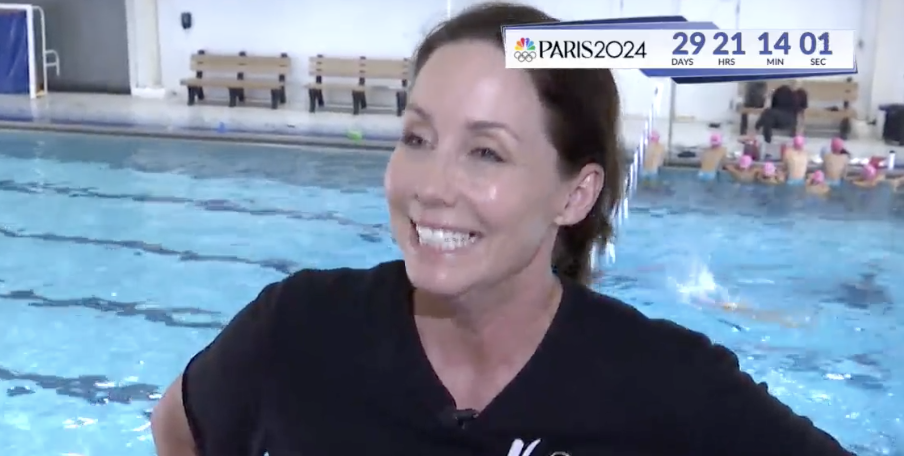 Training the next generation of artistic swimmers is a family affair