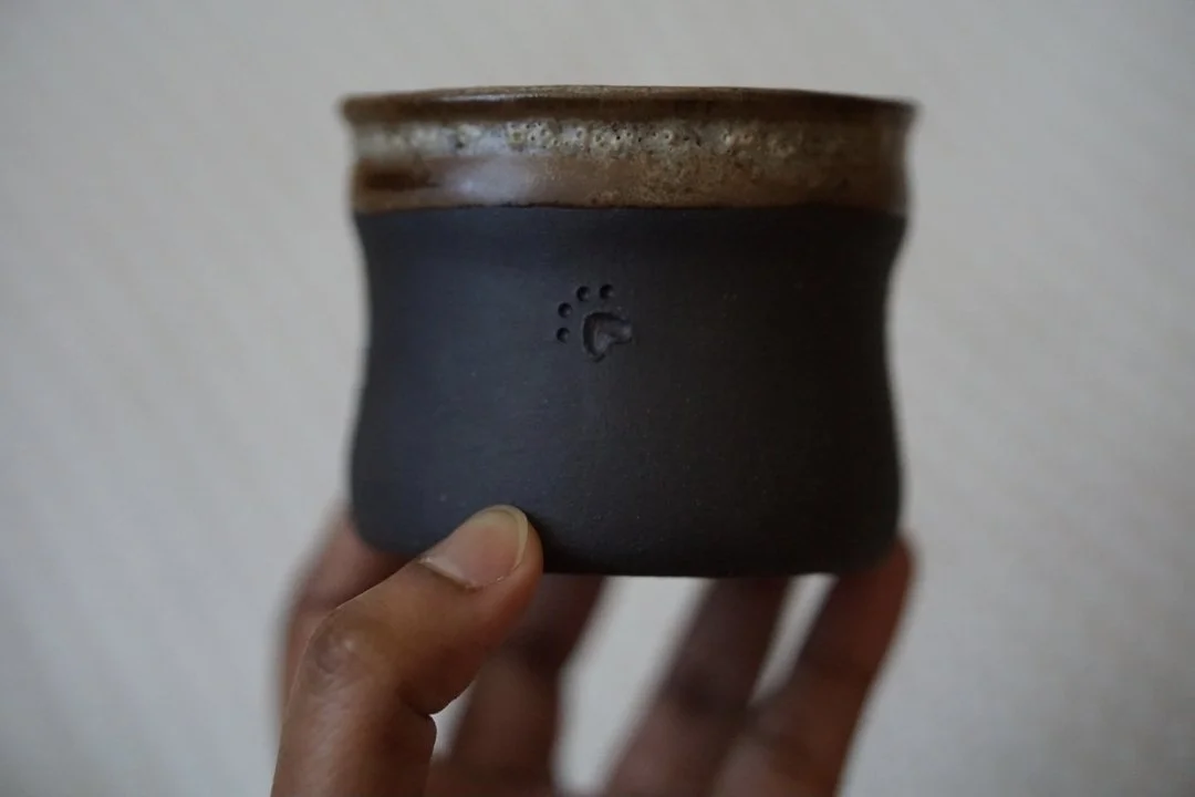 Paw Hand-built Espresso Mug