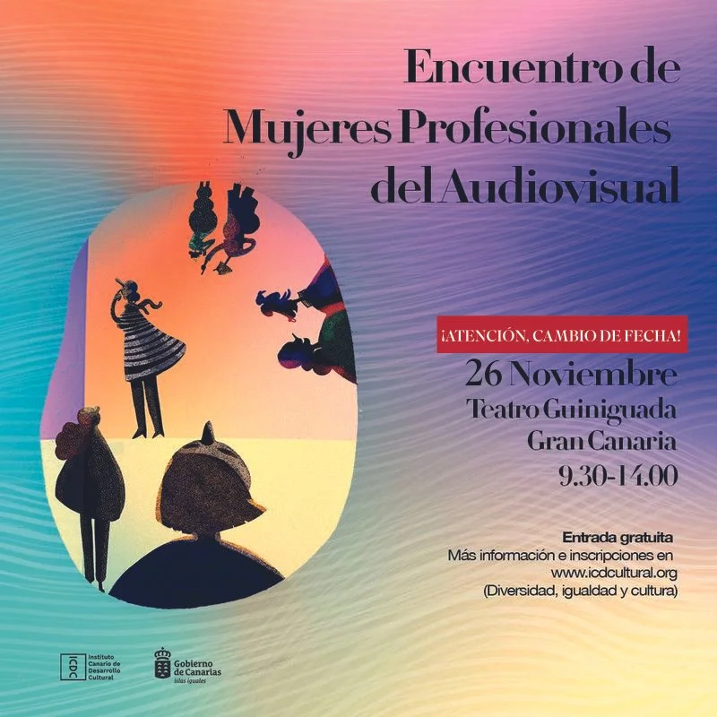 Rut Angielina en el Encuentro de Mujeres Profesionales del Audiovisual Canario