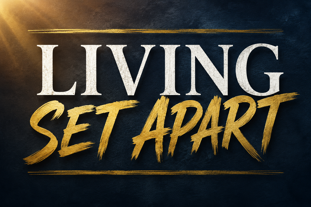Living Set Apart: When Following Jesus Makes You Different