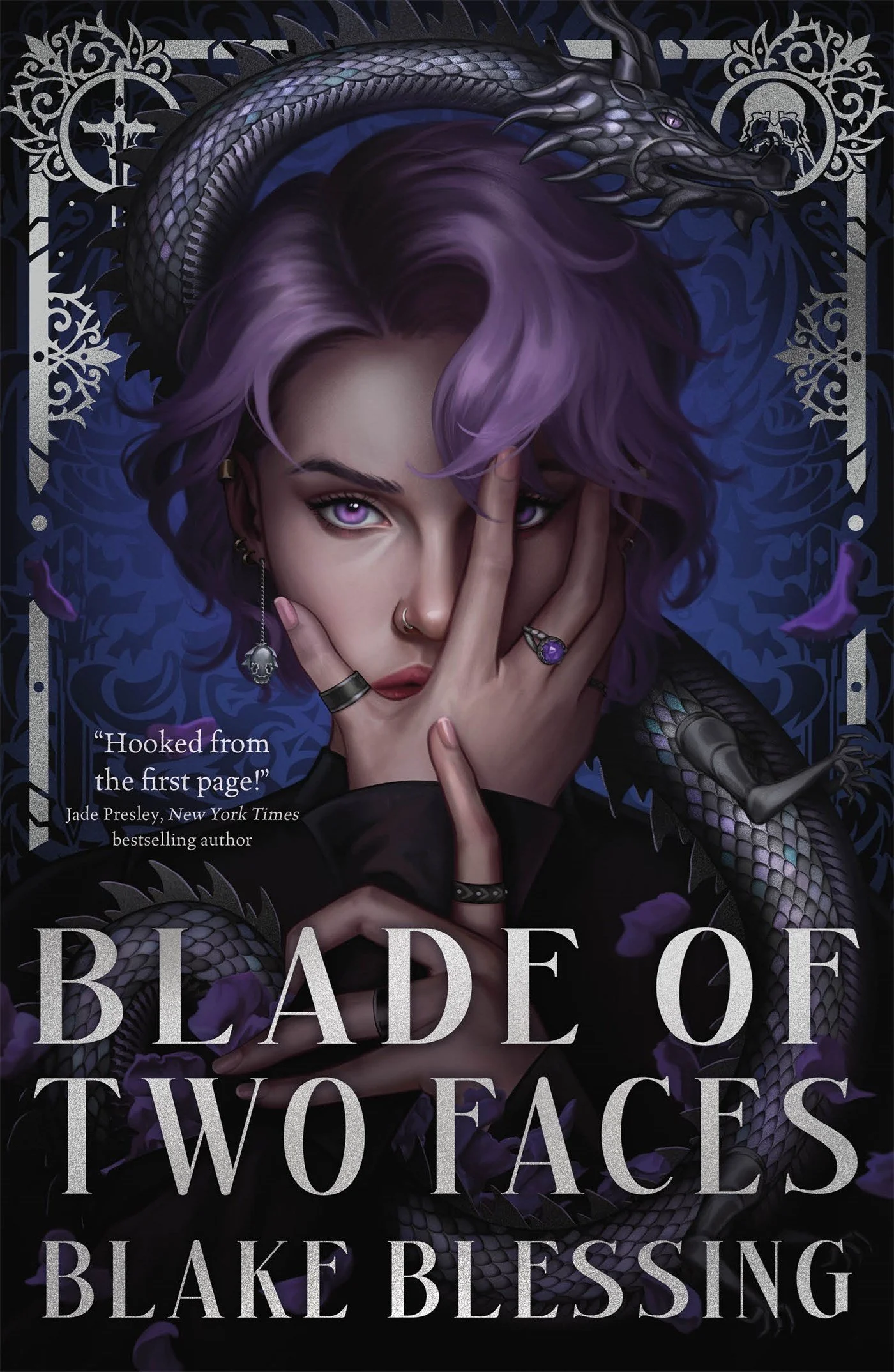 Blade of Two Faces Blake Blessing book cover