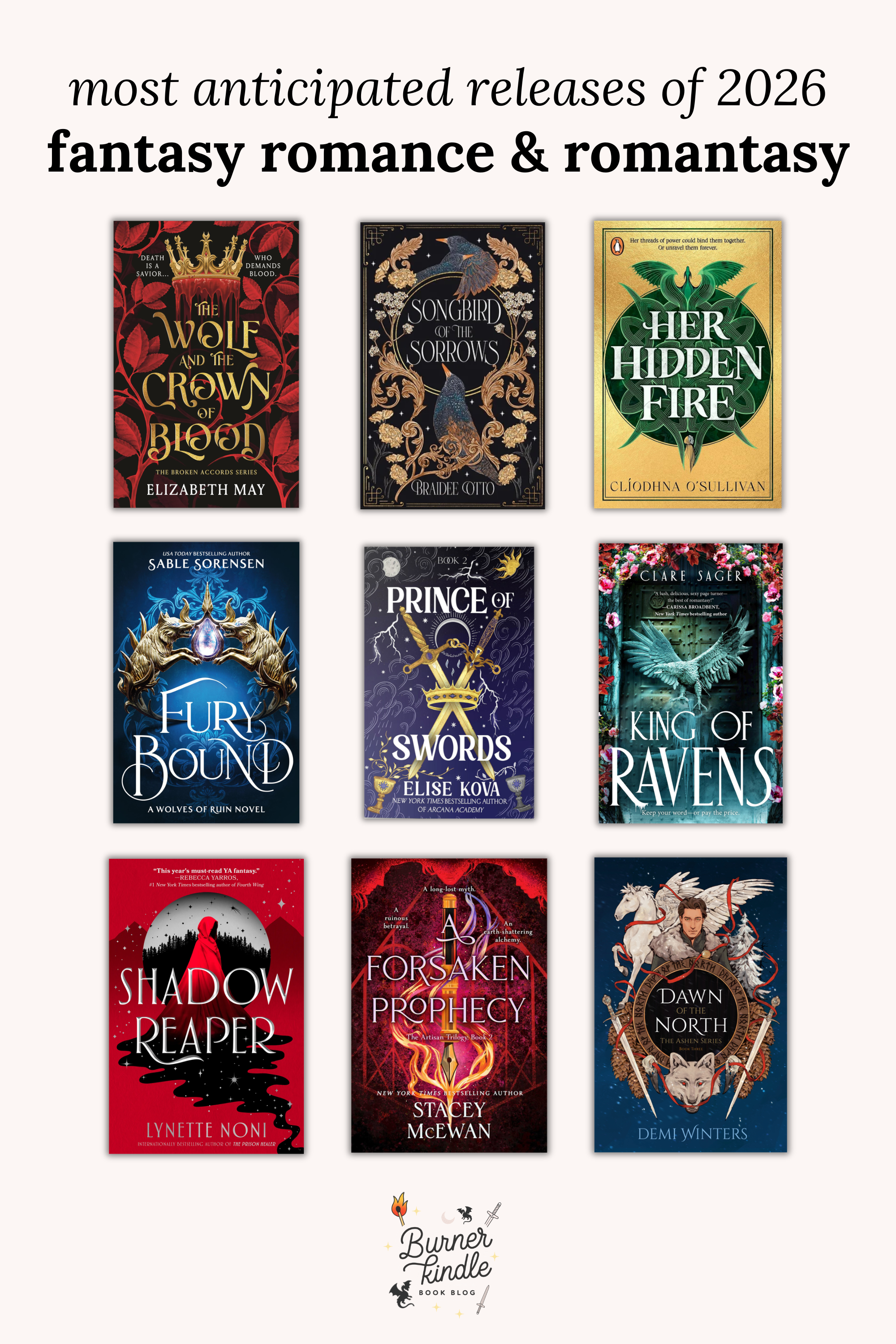 25 Must-Read Romantasy and Fantasy Romance Books Coming in 2026