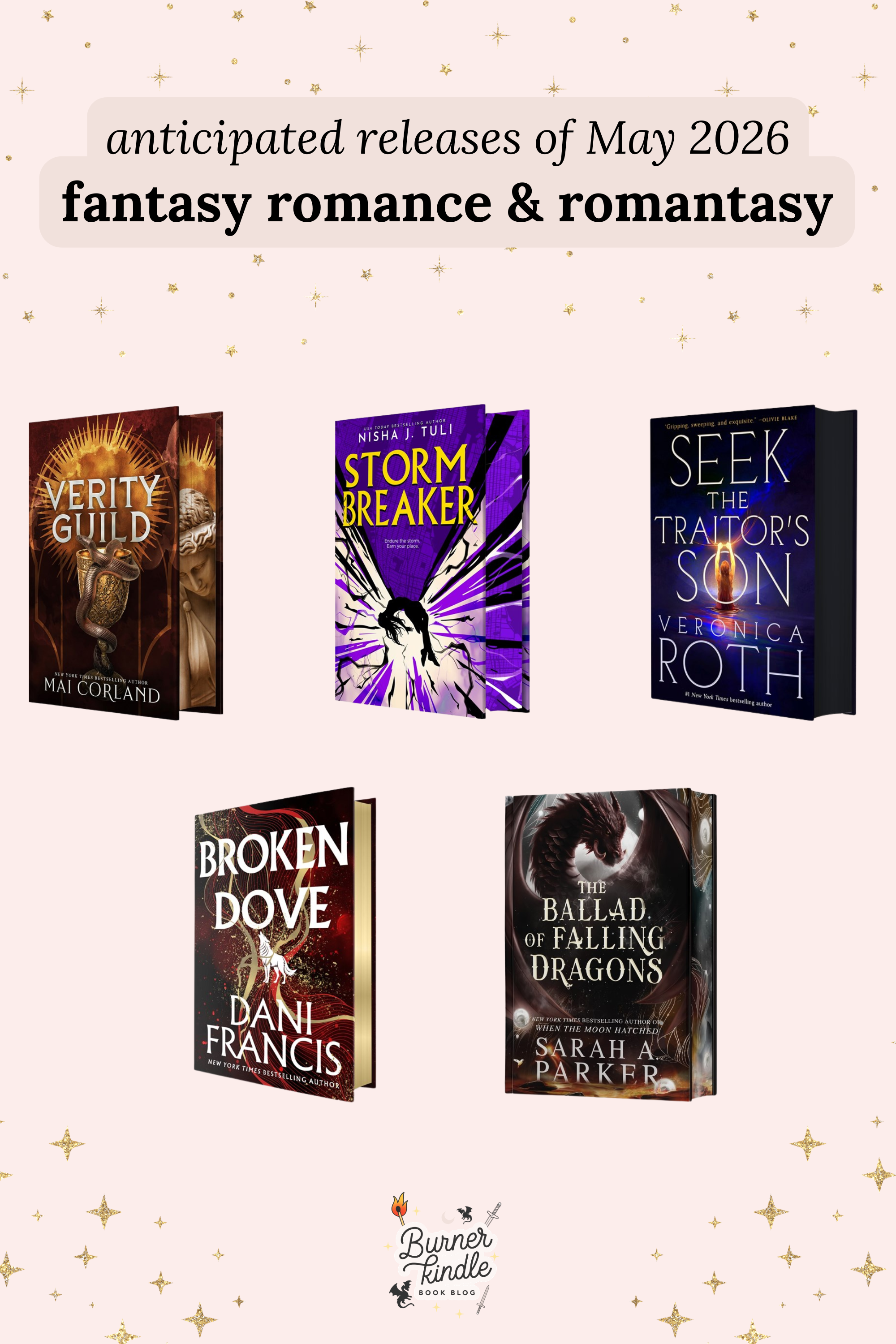 New Fantasy Romance and Romantasy Books - May 2026