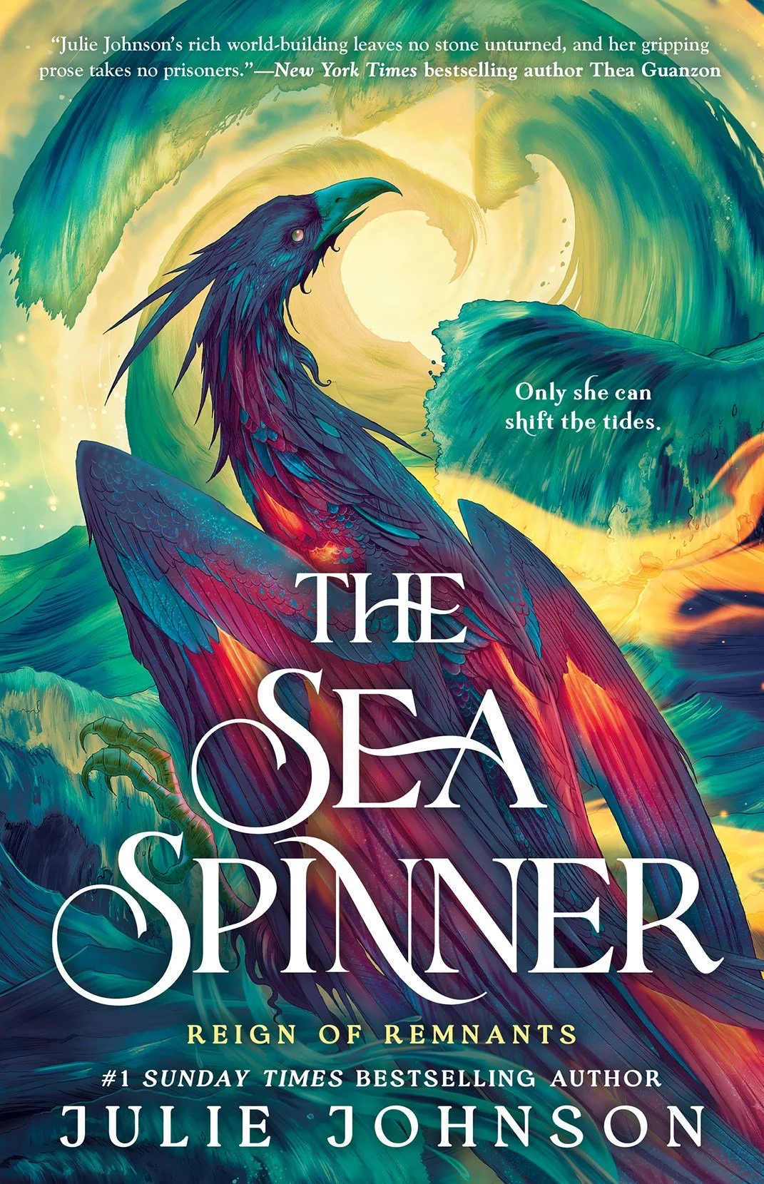 The Sea Spinner by Julie Johnson Book Cover