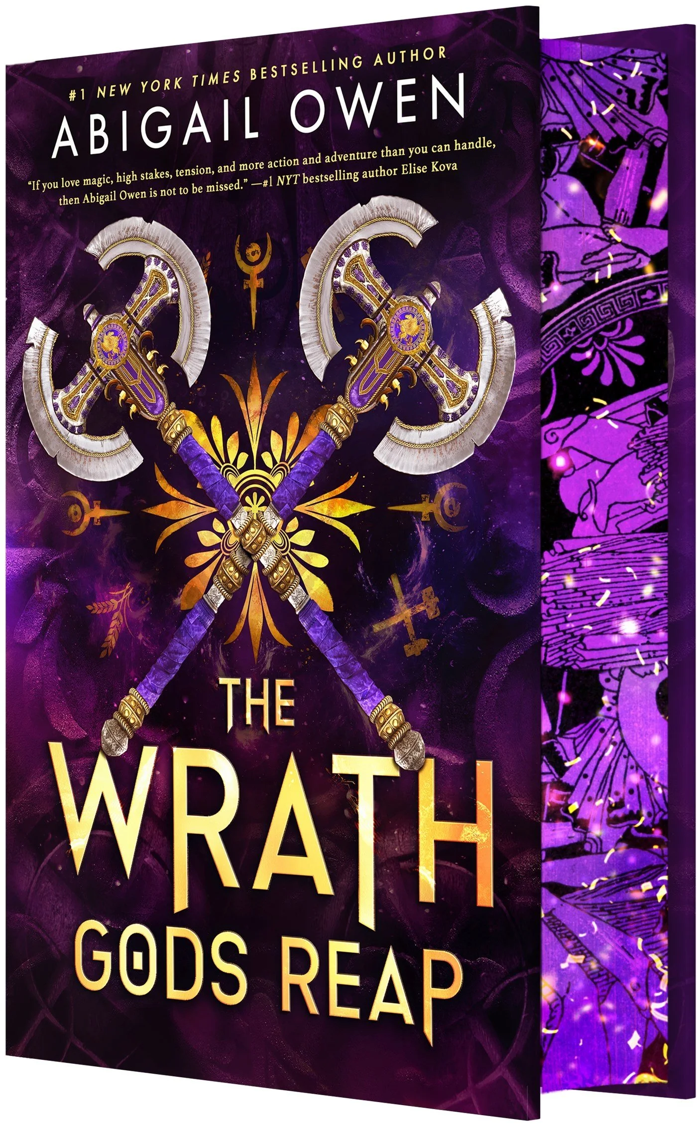 The Wrath Gods Reap Abigail Owen book cover