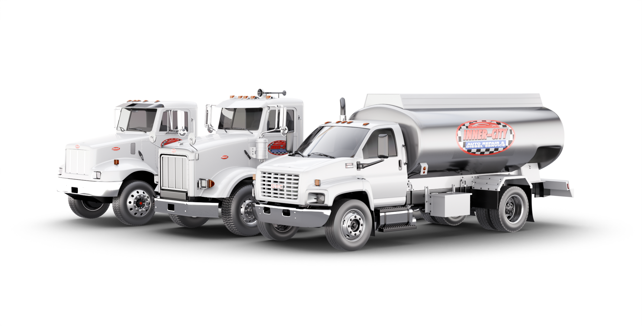 Our fleet is one of the few in the area that will come to you anytime, anywhere, to service your vehicle.