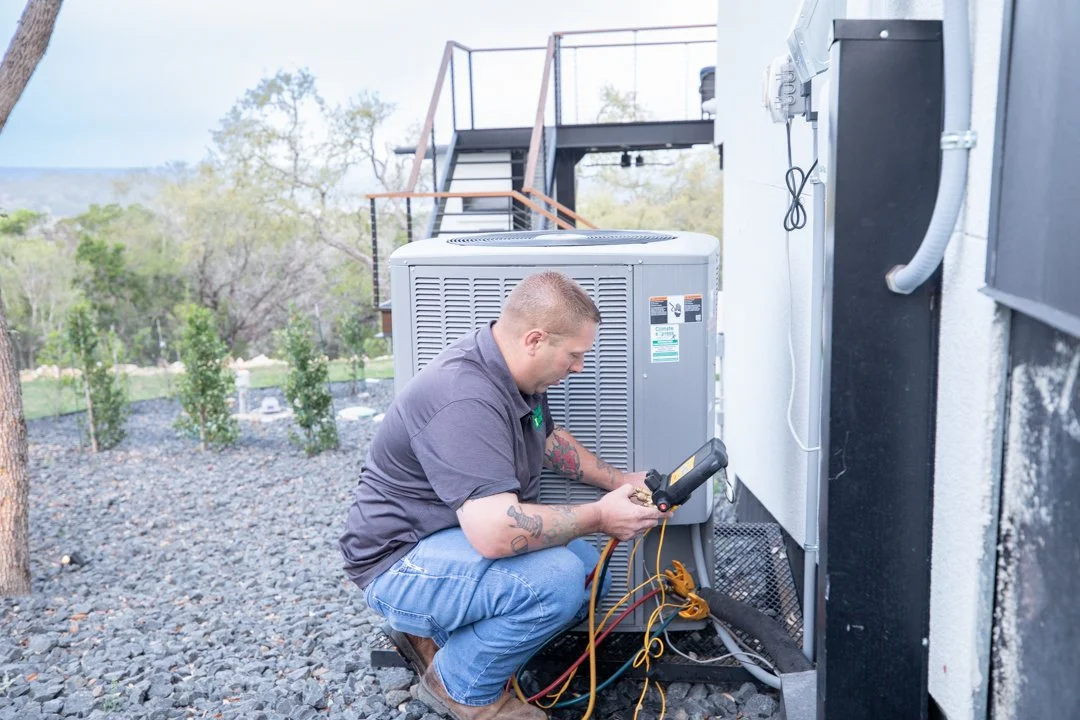 packaged unit install in new braunfels texas at climate express