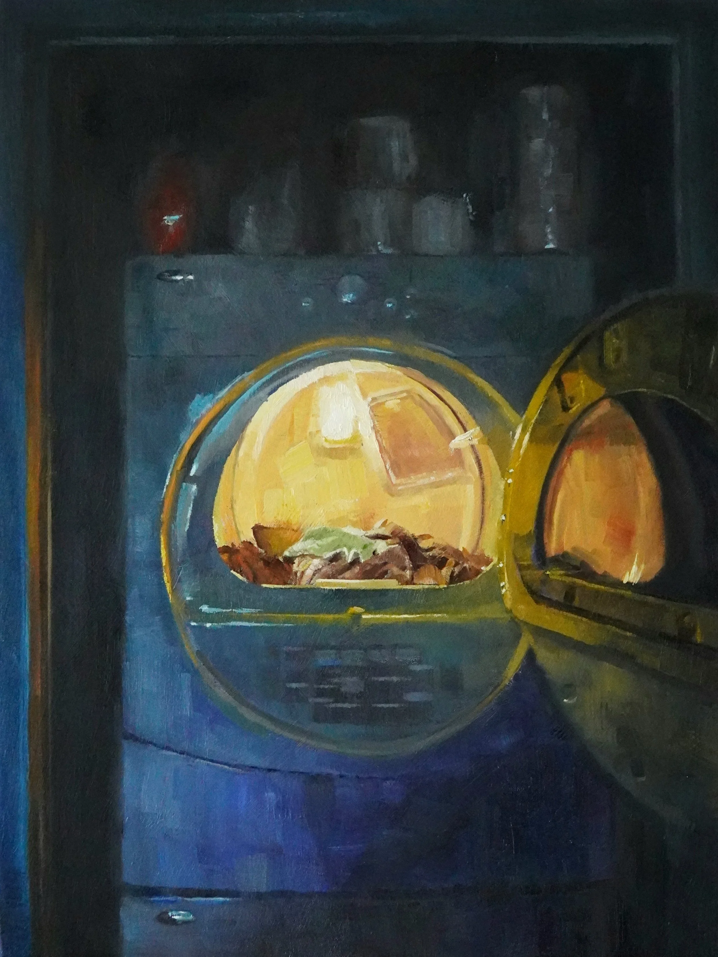 Midnight Tumble. 12" X 16". SOLD