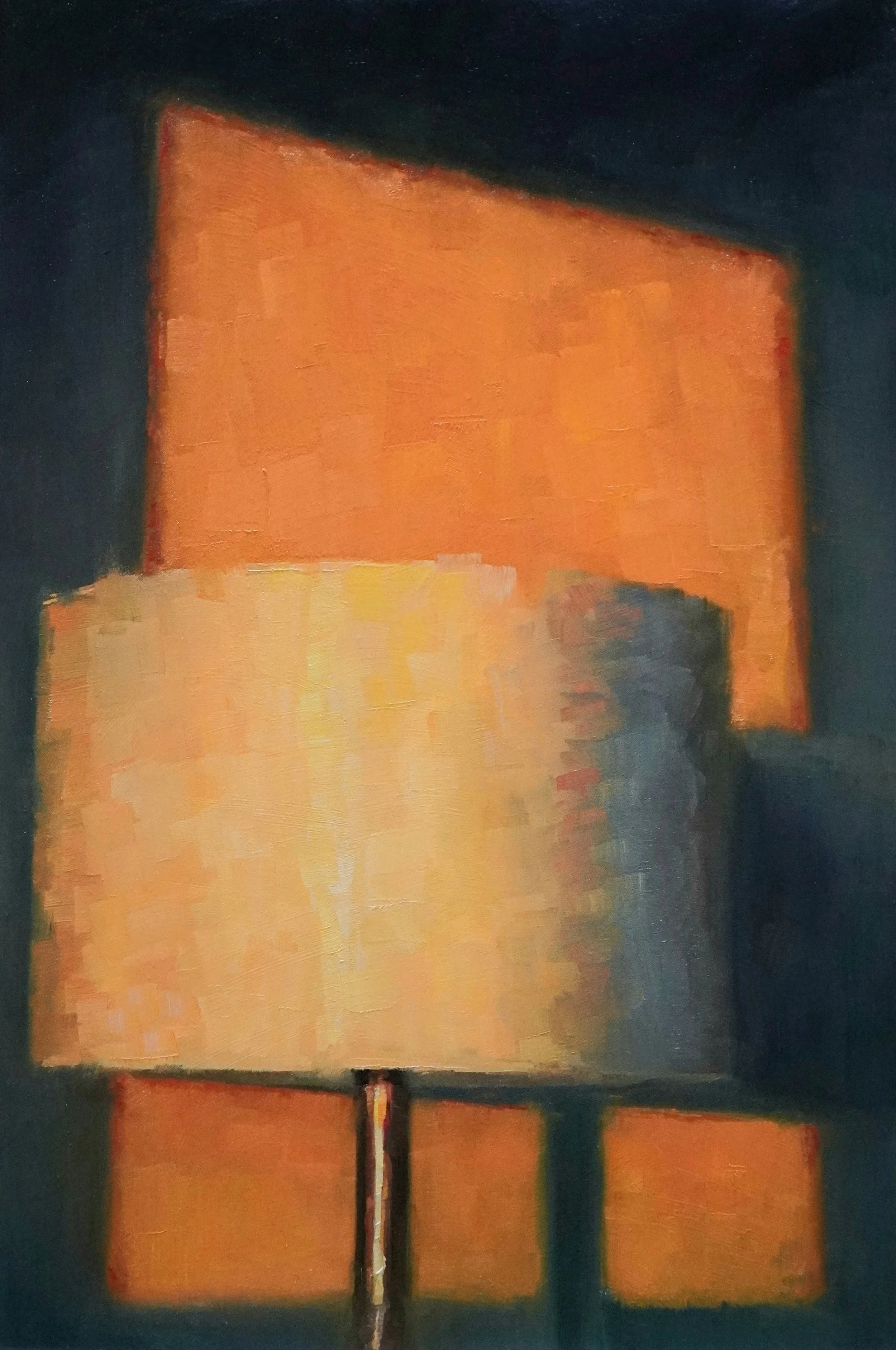 The day wanes II. 12" X 18"