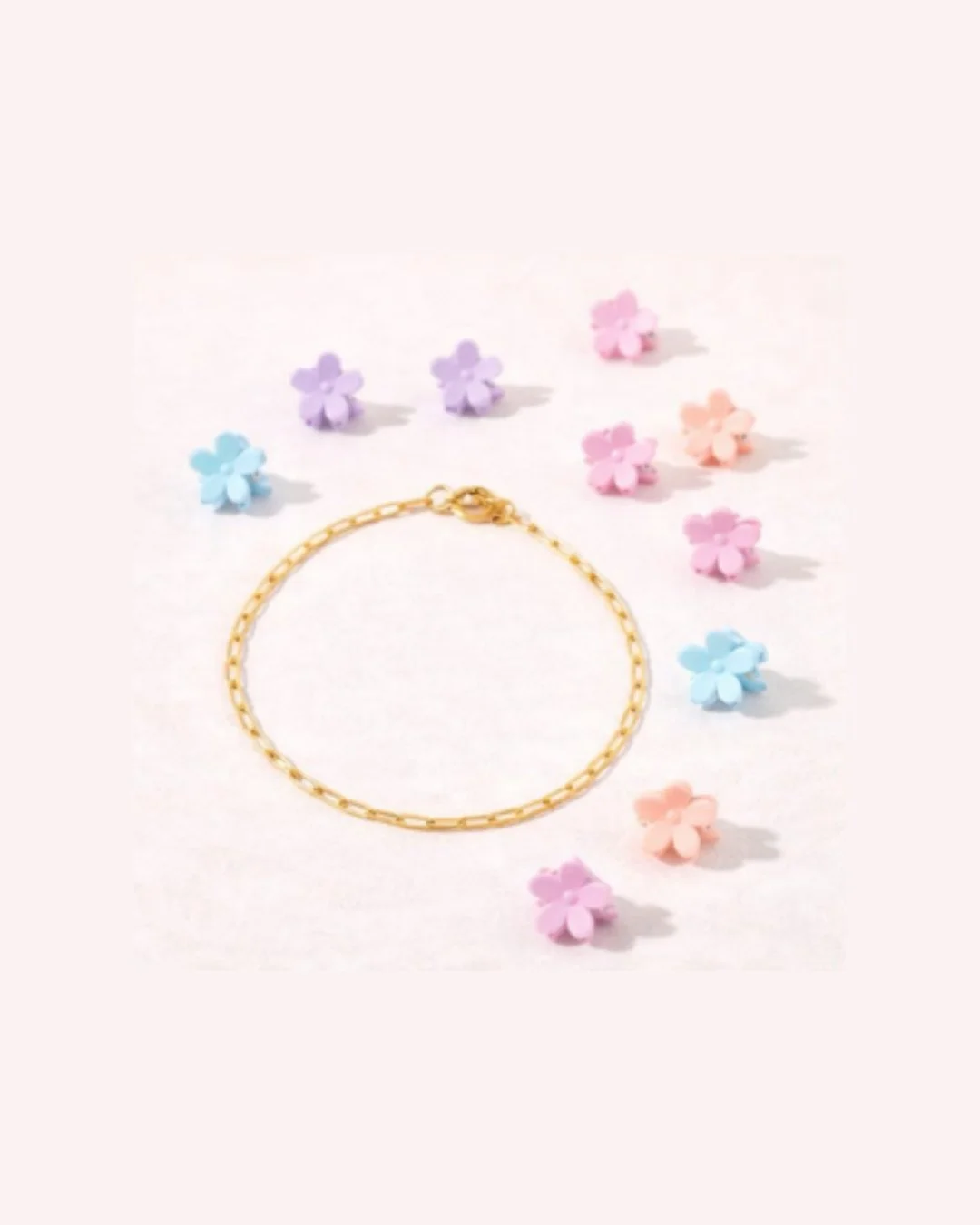 Some reminders you wear.
Some reminders you see. 💛

This month&rsquo;s Self-Love box includes both, a bracelet to carry confidence with you, and mini flower clips to sprinkle gentle reminders throughout your day.

They&rsquo;re not about matching ou