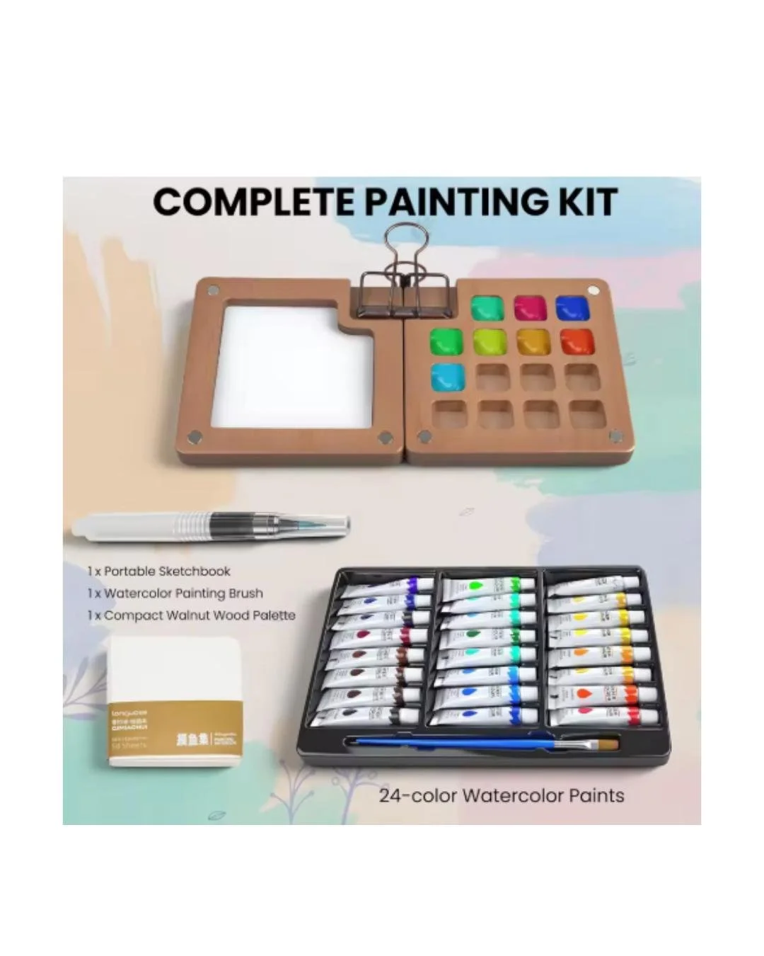 The April One Girl Inspired box is here and it&rsquo;s all about creativity.

This month we&rsquo;re sending girls their very own mini art studio with paints, brushes, and a sketchbook to bring their ideas to life.

Keep all of your art together with