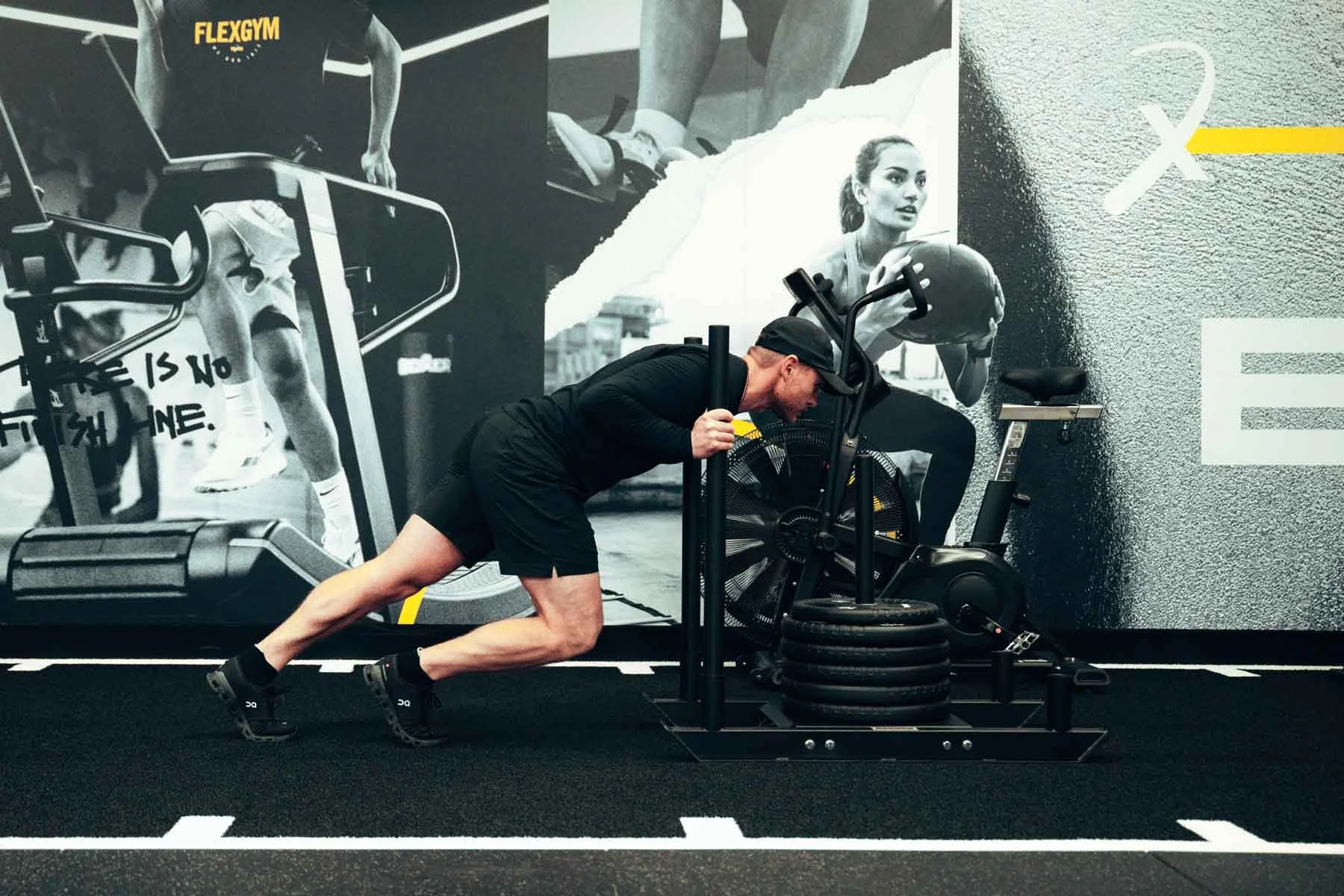 Flex Fitness HYROX Sled Track