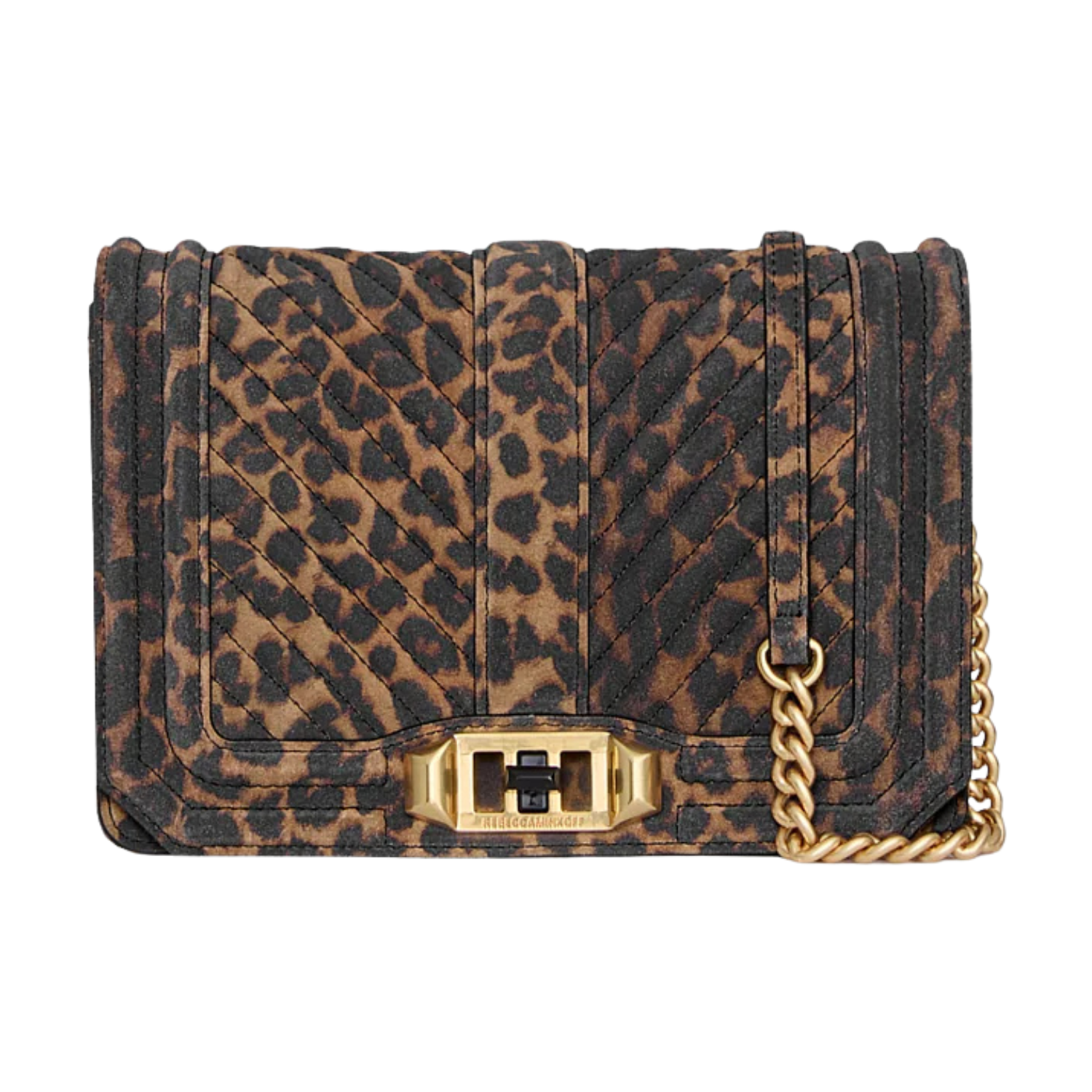 Rebecca Minkoff Chevron Quilted Small Love Crossbody