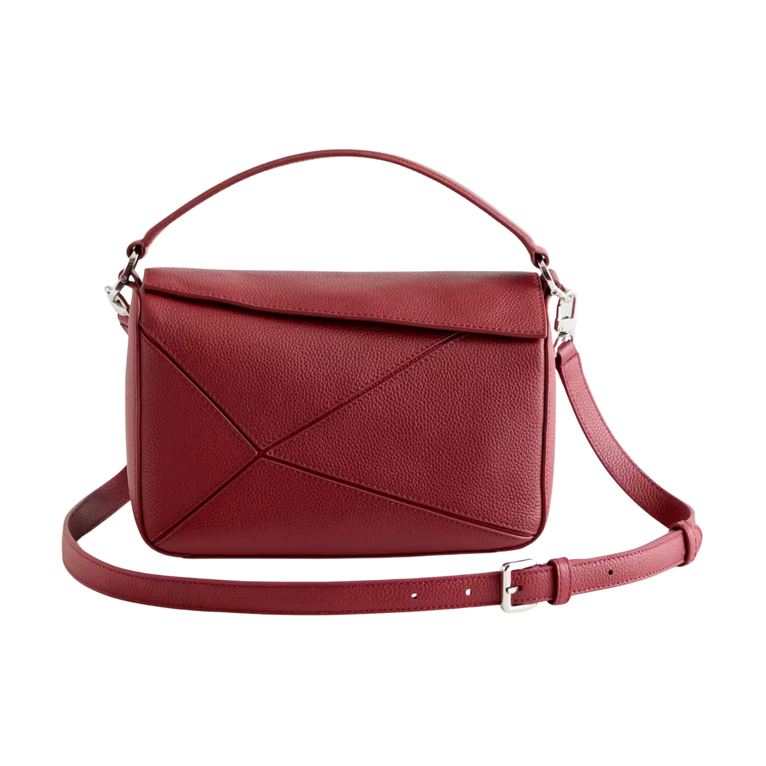 Quince Italian Leather Patchwork Crossbody