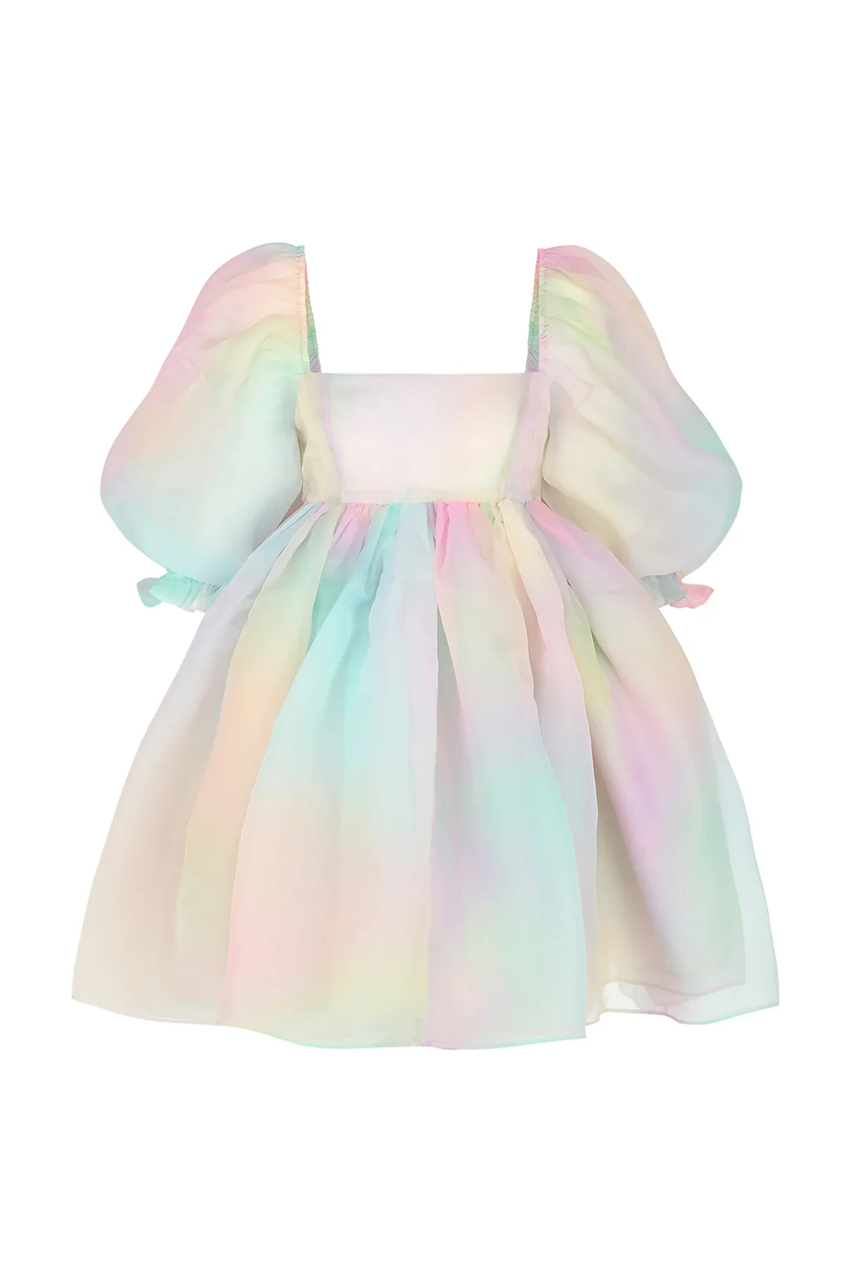 Selkie The Rainbow Puff Dress