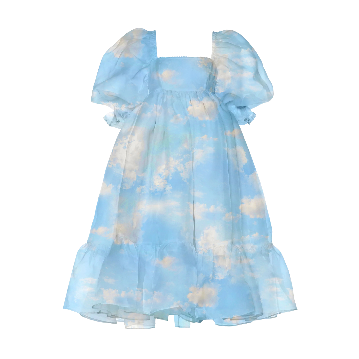 Selkie Head in the Clouds French Puff Dress