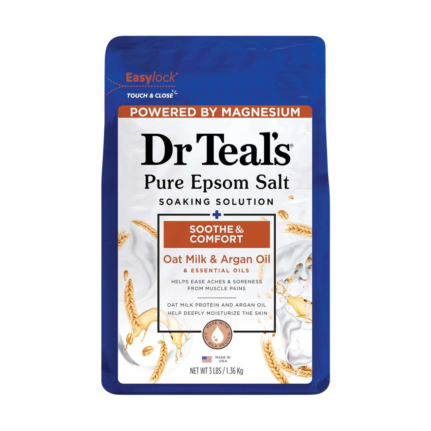 Dr Teal's Epsom Salt Magnesium Soak - Soothe &amp; Comfort