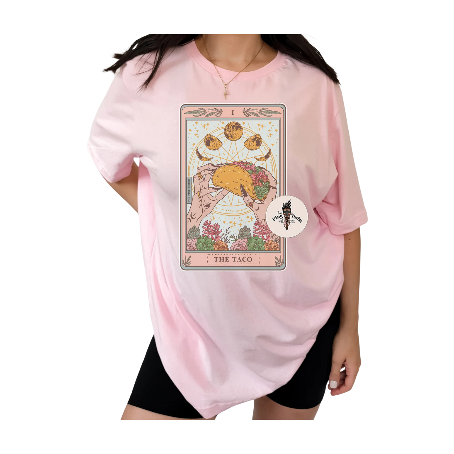 The Pine Torch The Taco Tarot Card Shirt