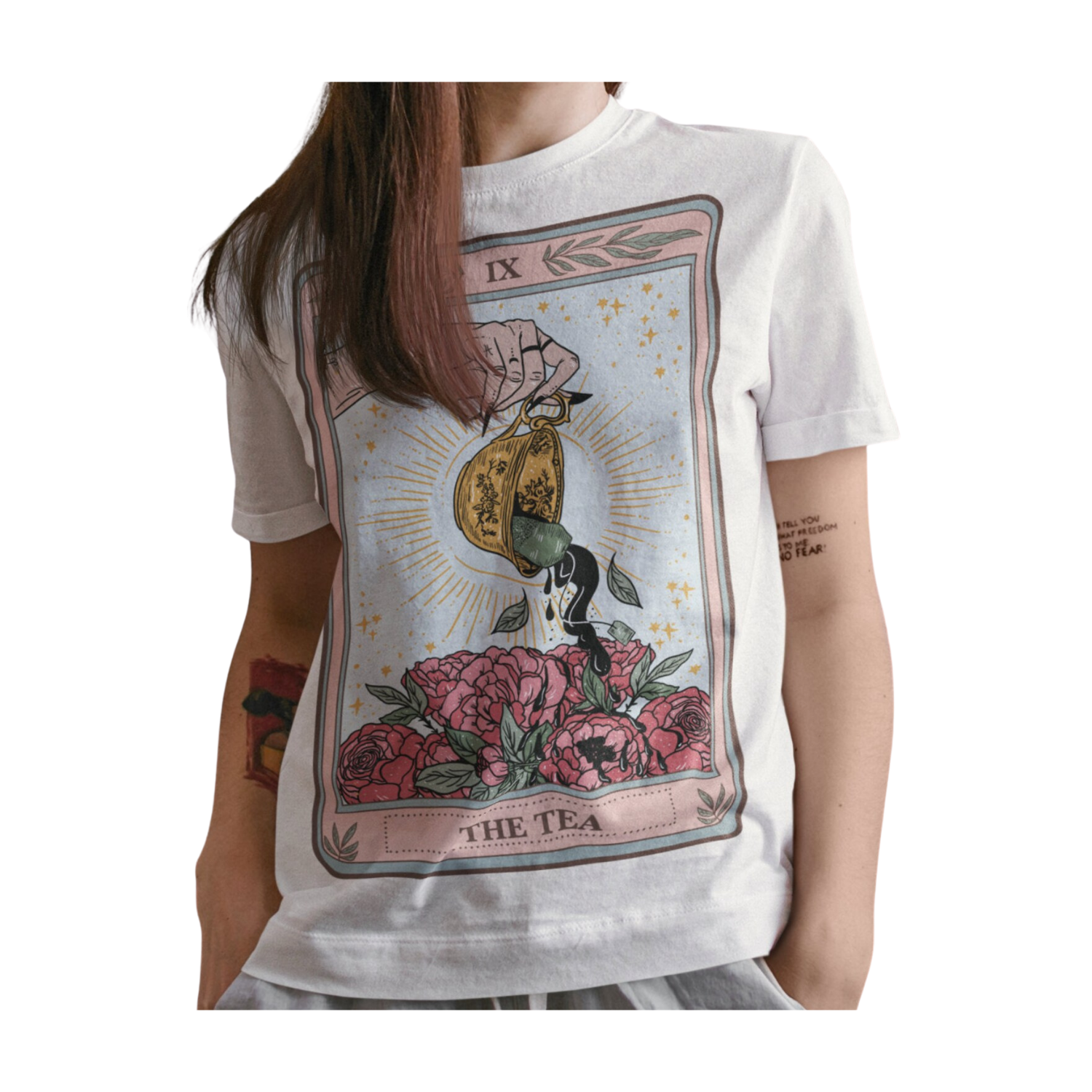 The Pine Torch The Tea Tarot Card Shirt