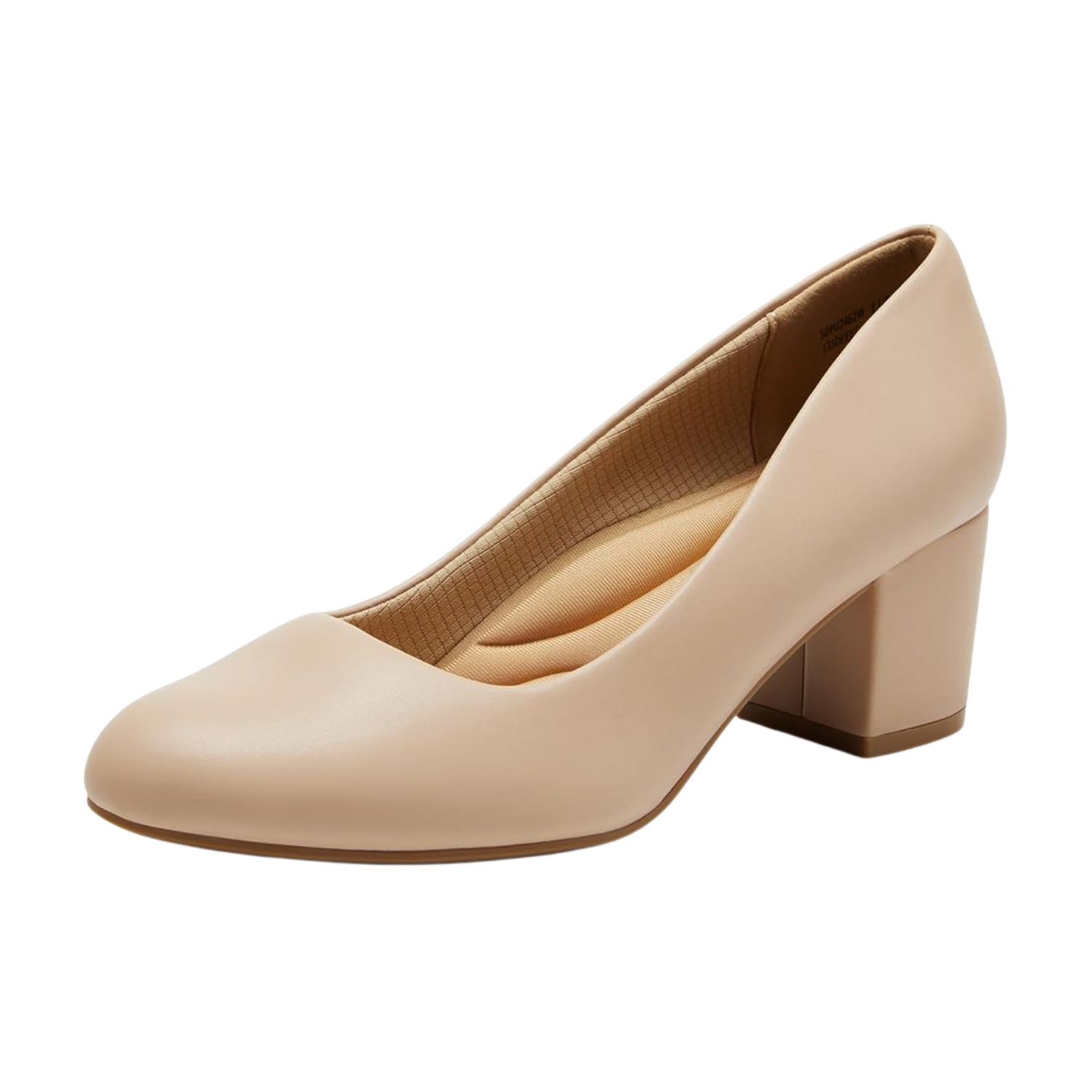 Amazon Closed Round Toe Comfortable Heels