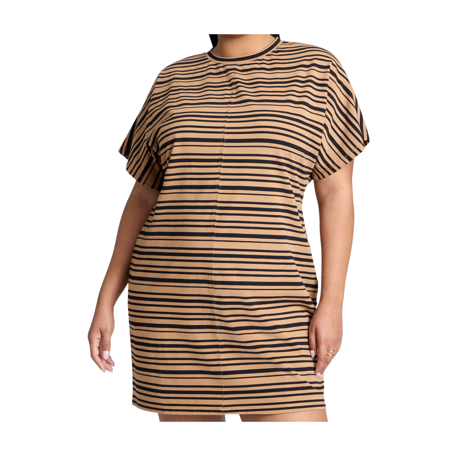 Eloquii Mini Dolman Tee Dress