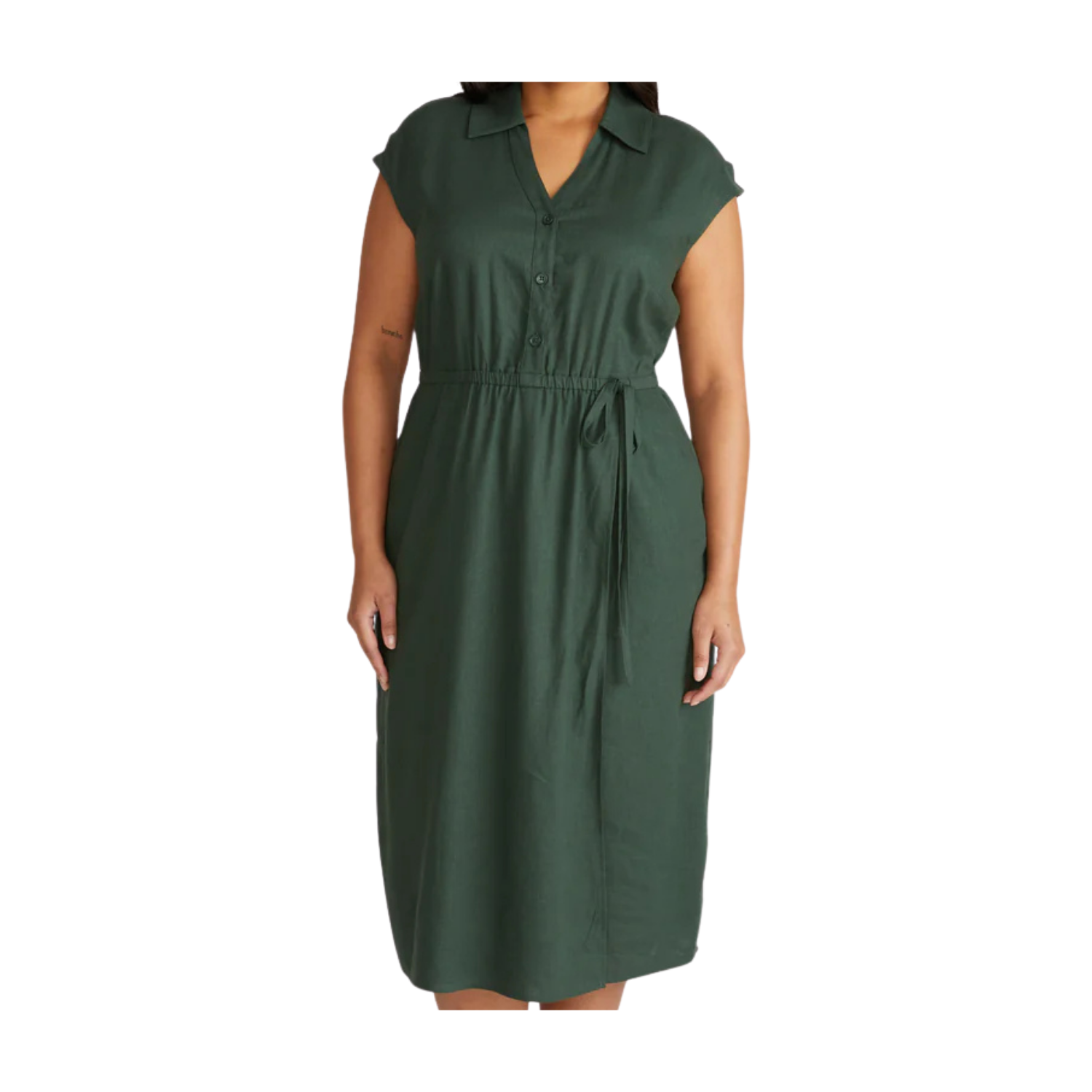Universal Standard Laurel Linen Dress