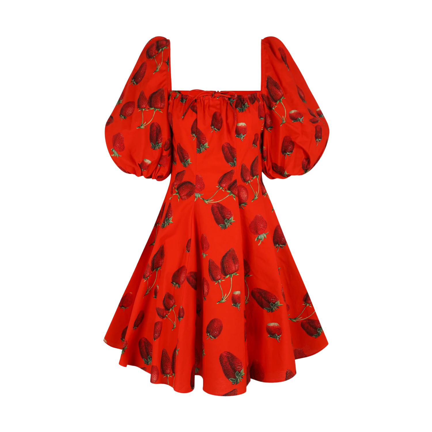 Selkie Like Strawberries Mini Day Dress