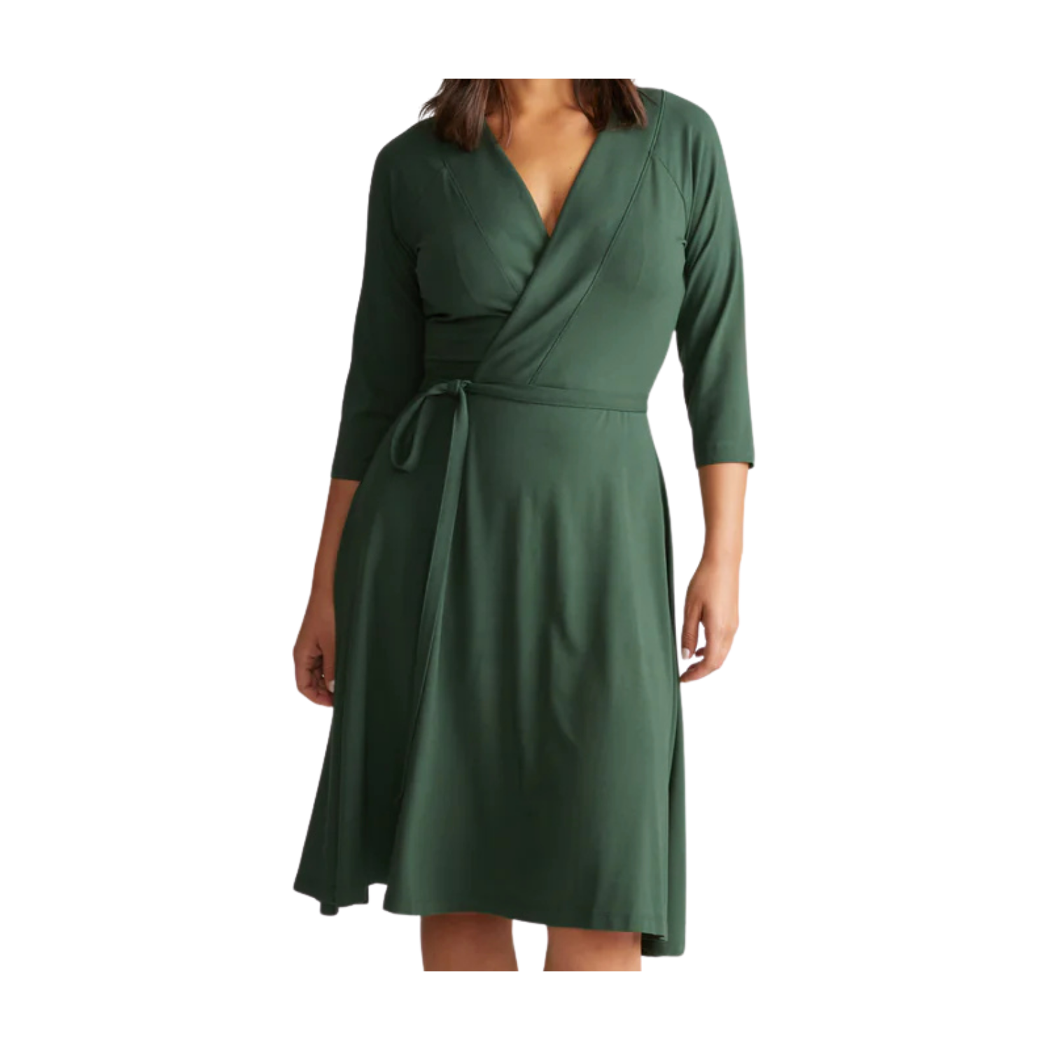 Universal Standard The Divine Jersey Wrap Dress