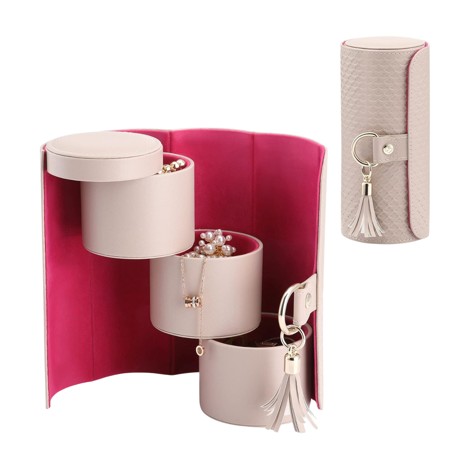 Vlando Small Jewelry Case