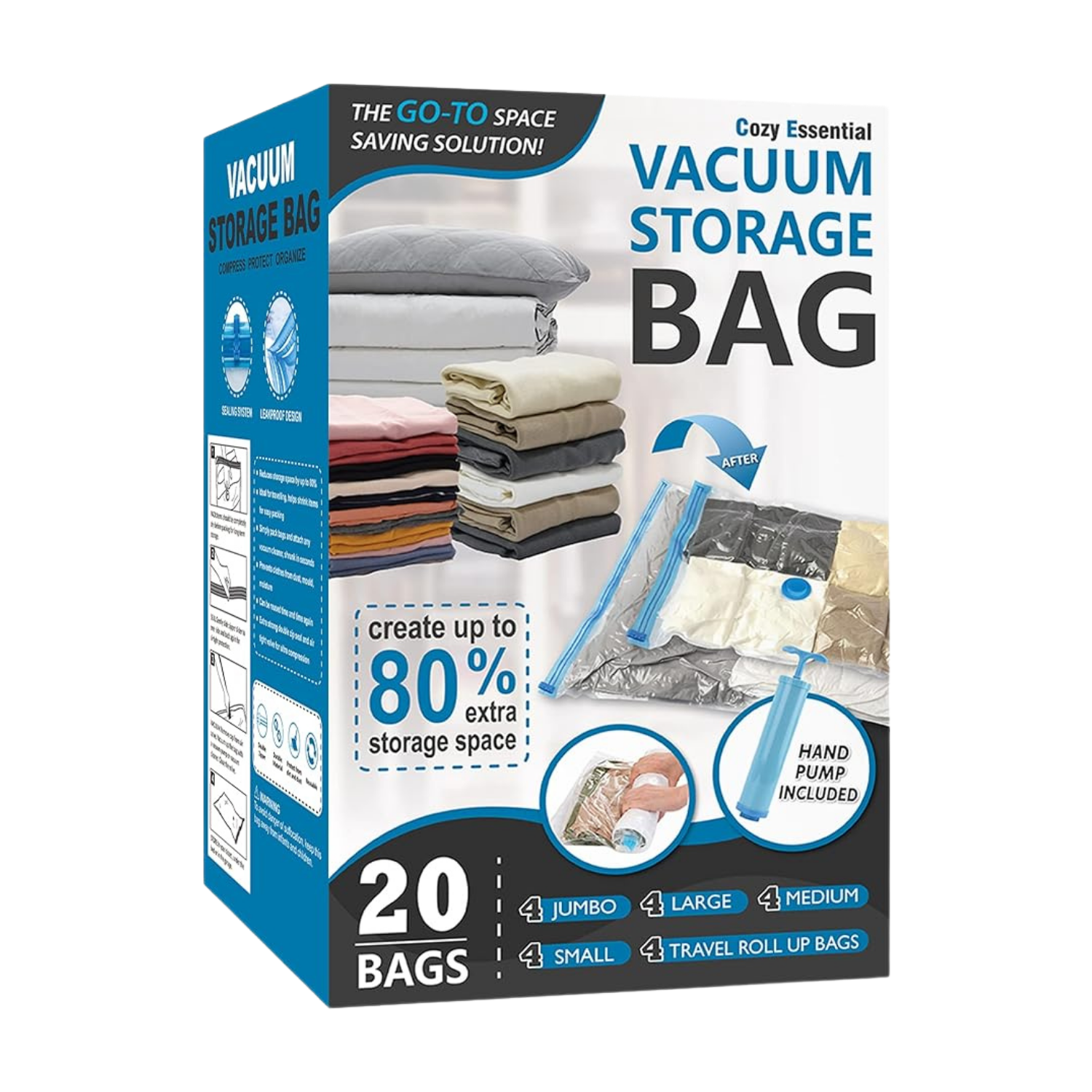 Cozy Essential Store Vacuum Storage Bags