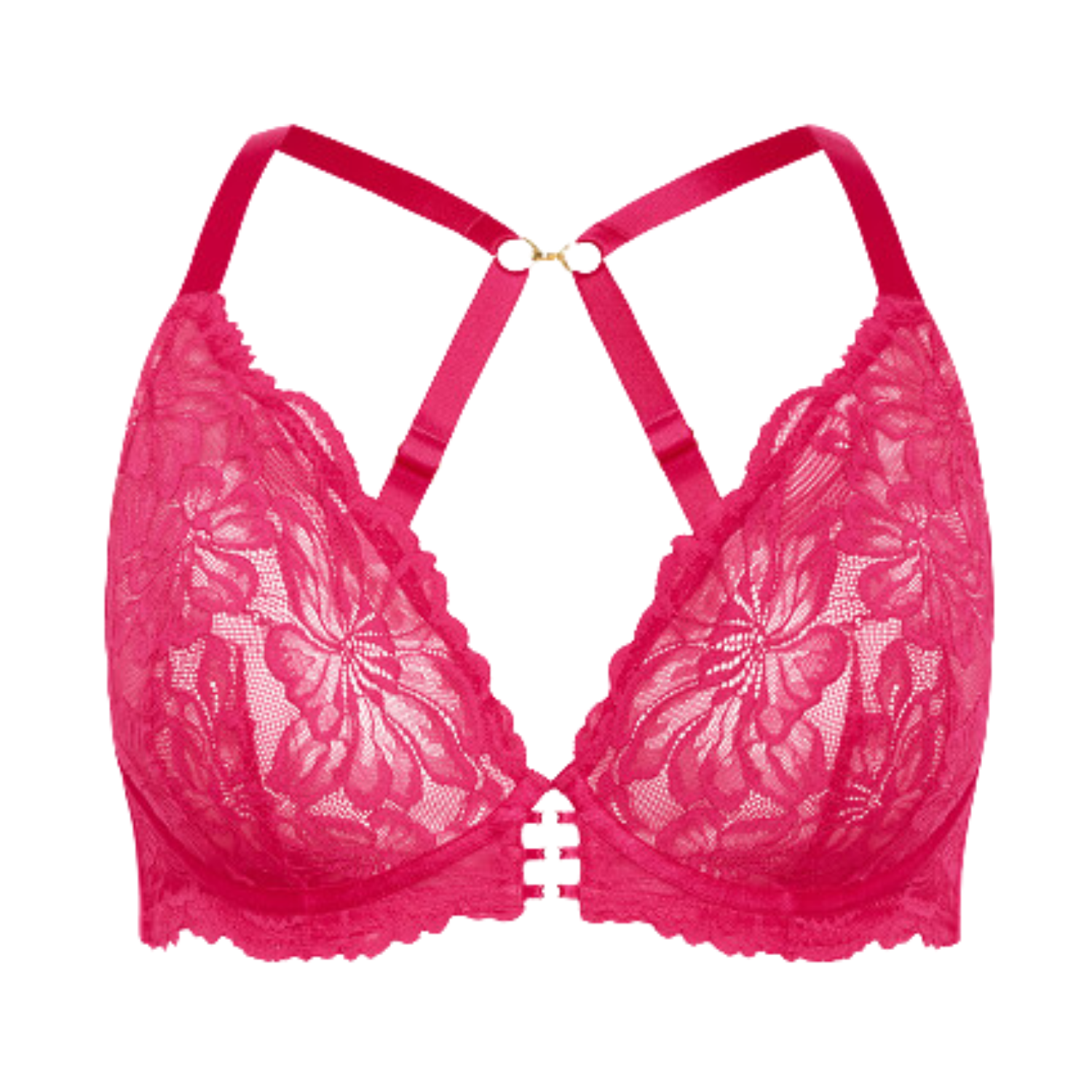 Hips &amp; Curves Paige Contour Bra in Azalea