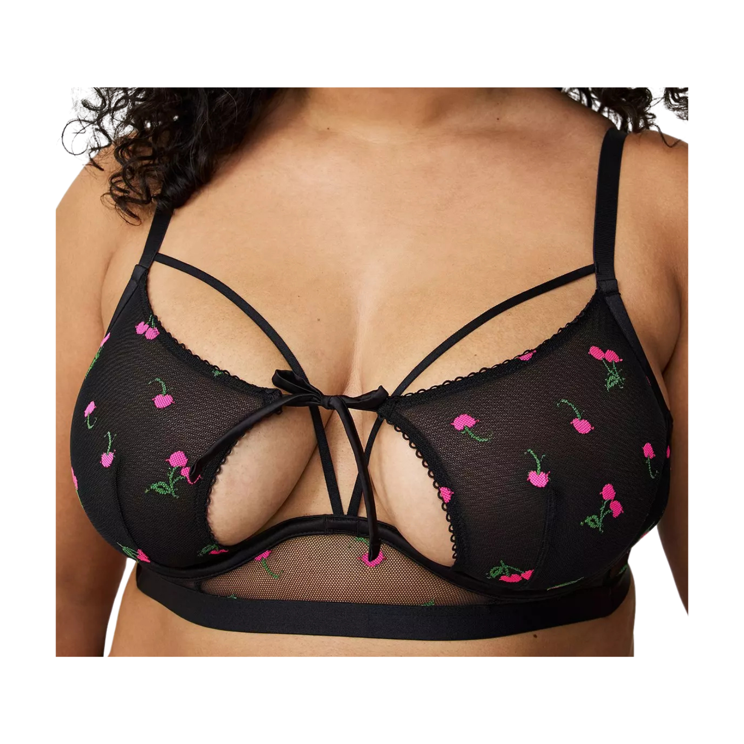 Torrid Cherry Lace Underwire Bra