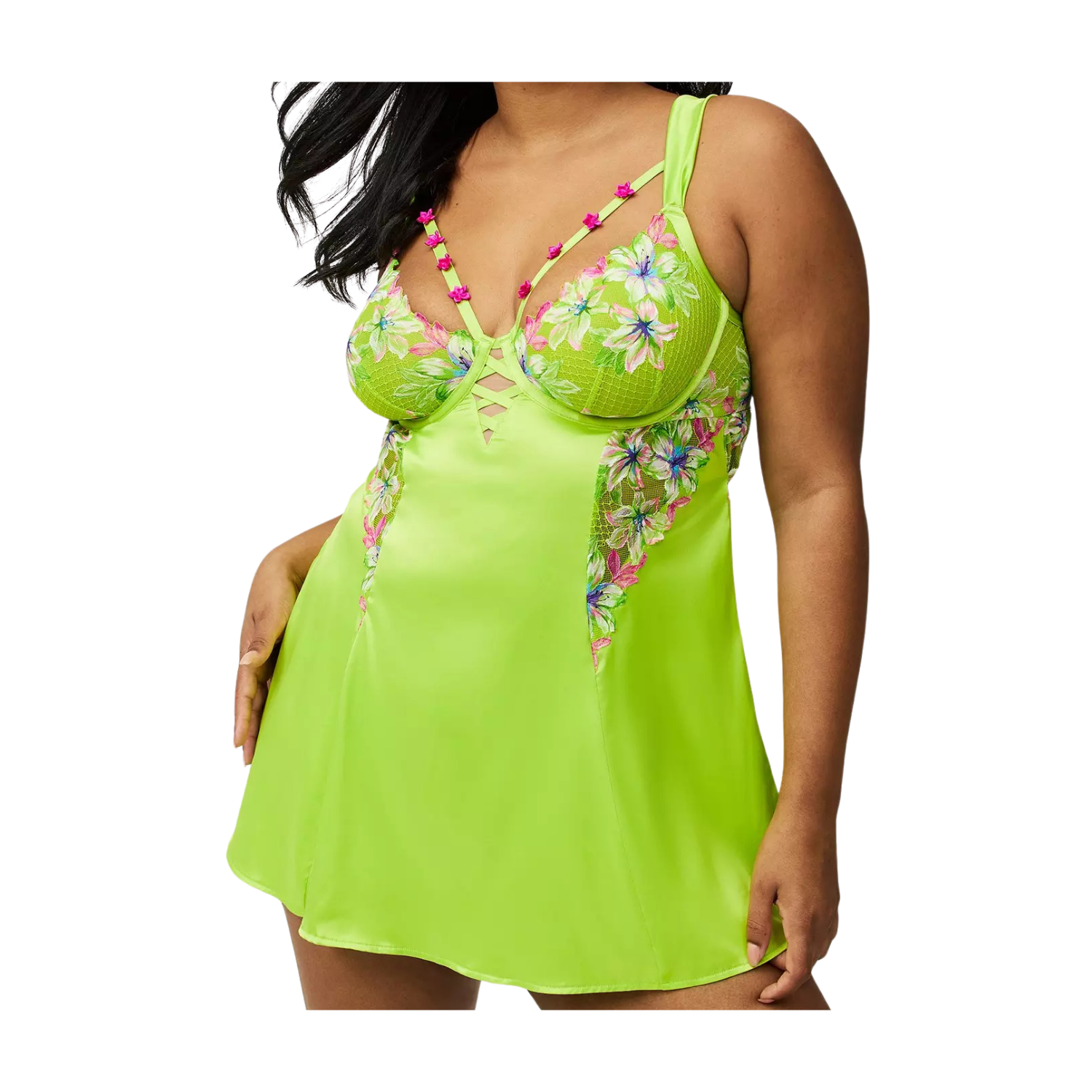 Torrid Lily Lace Underwire Slip Dress