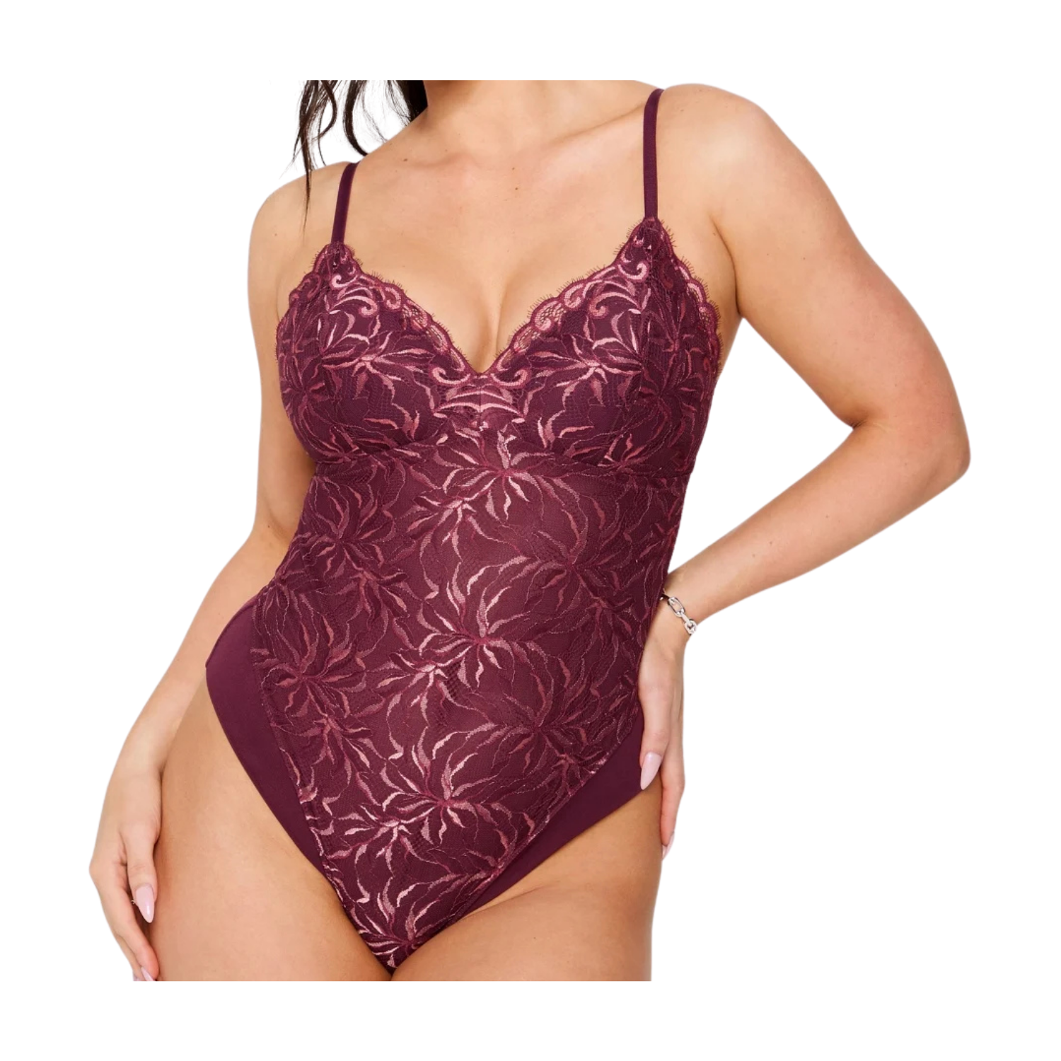 Yitty Smoothing Lace Bodysuit
